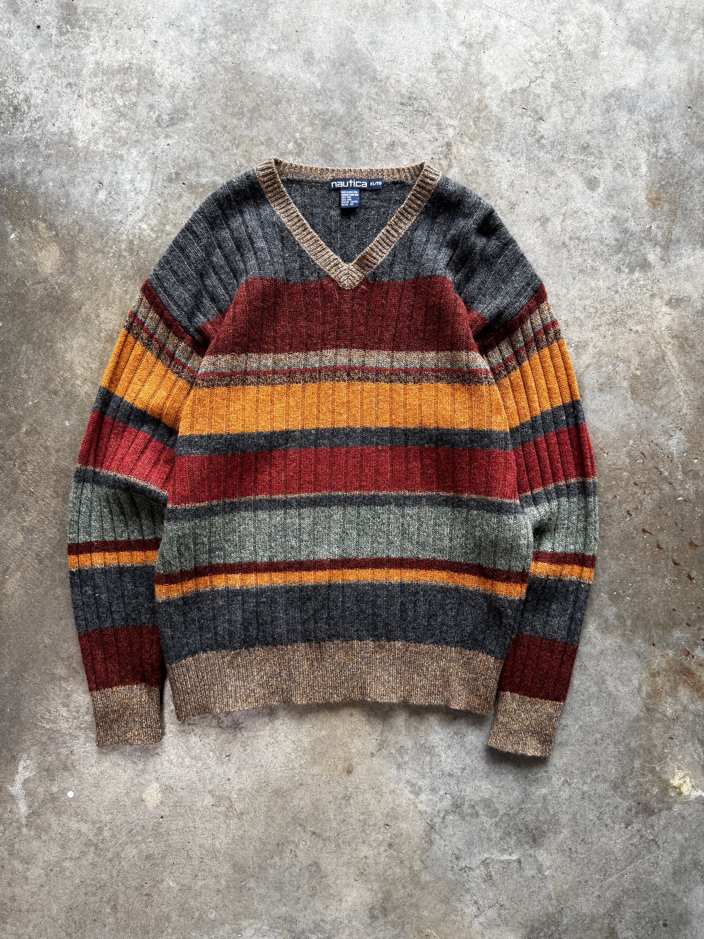 (XL) Vintage Nautica Wool Sweater