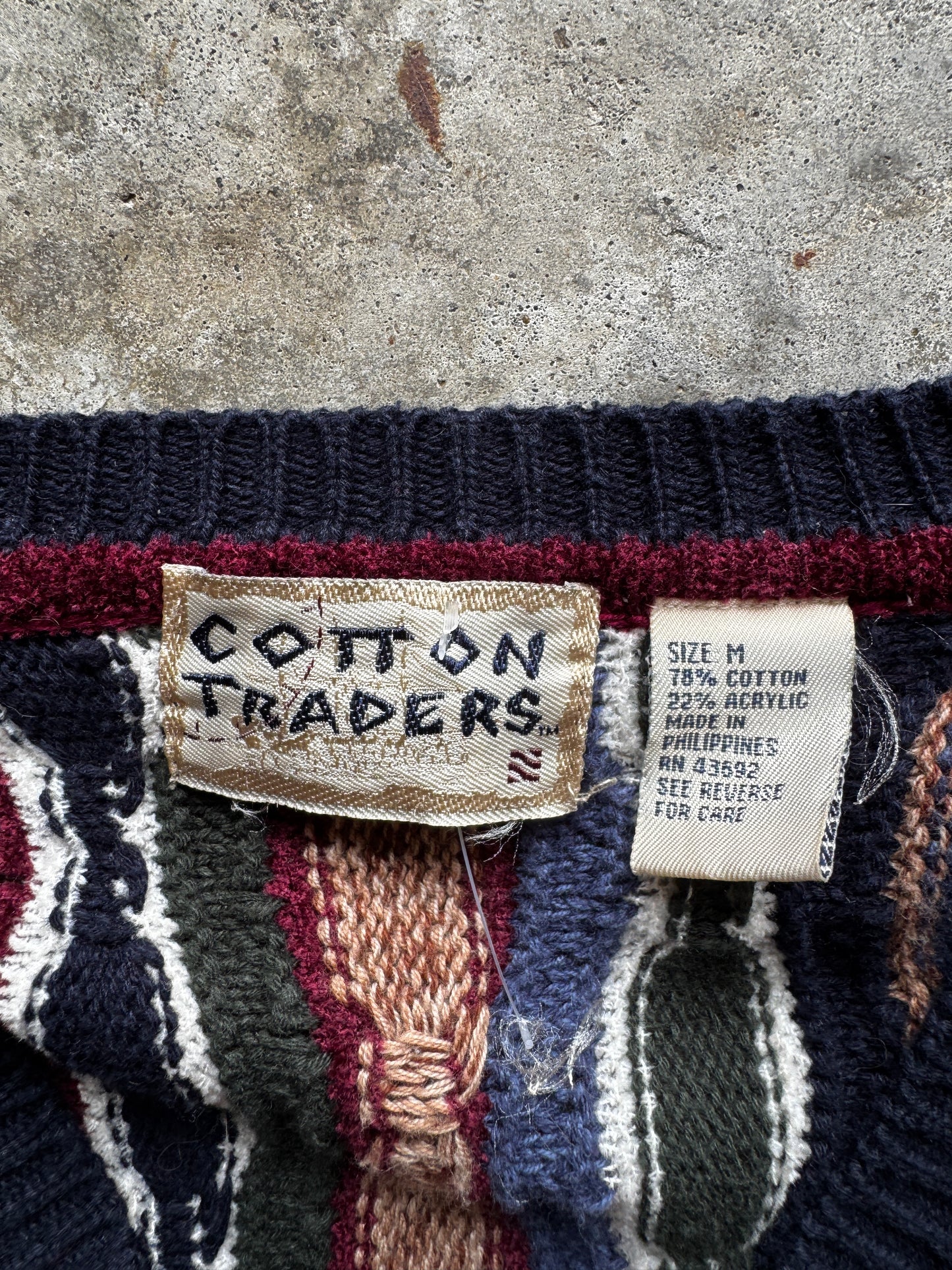 (M) Vintage Cotton Traders Sweater