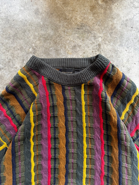 (M) Vintage Structure Sweater