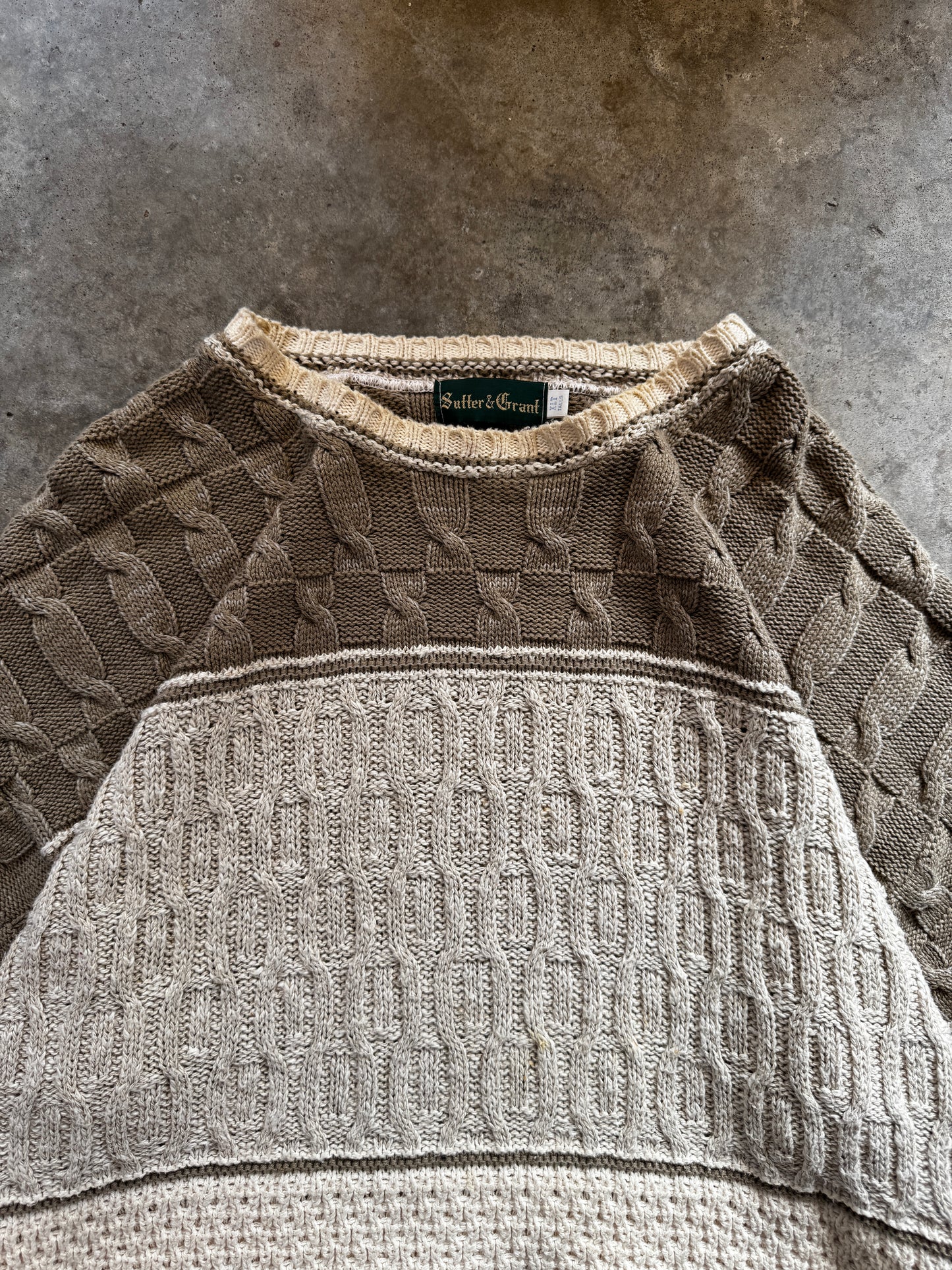 (XL) Vintage Sutter & Grant Sweater