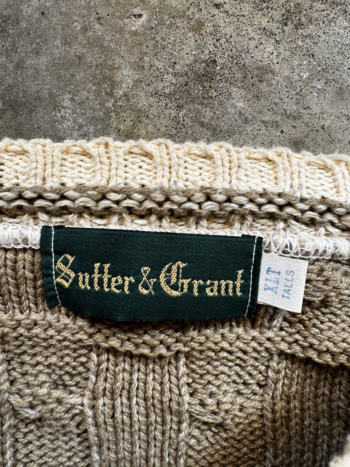 (XL) Vintage Sutter & Grant Sweater