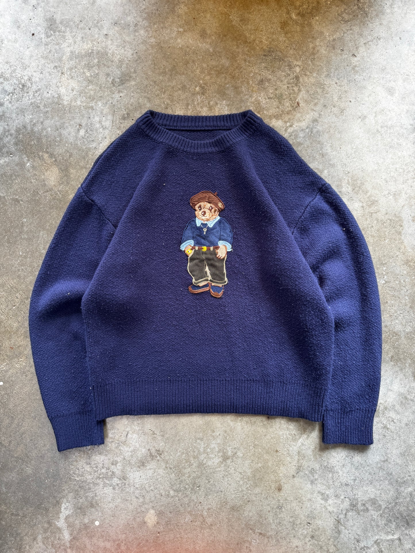 (L) 00s Bear Sweater