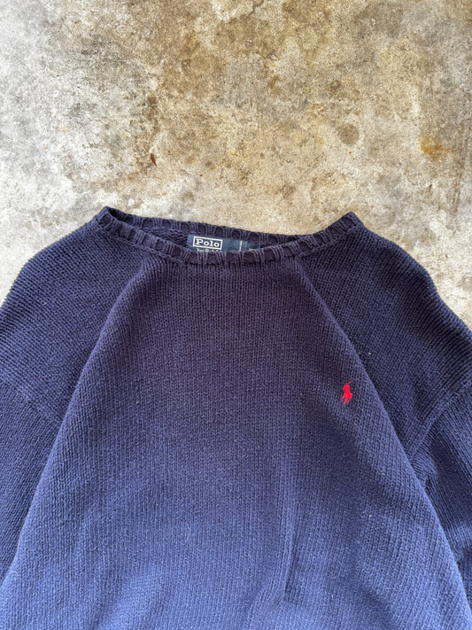(XXL) Vintage Polo Knit Sweater