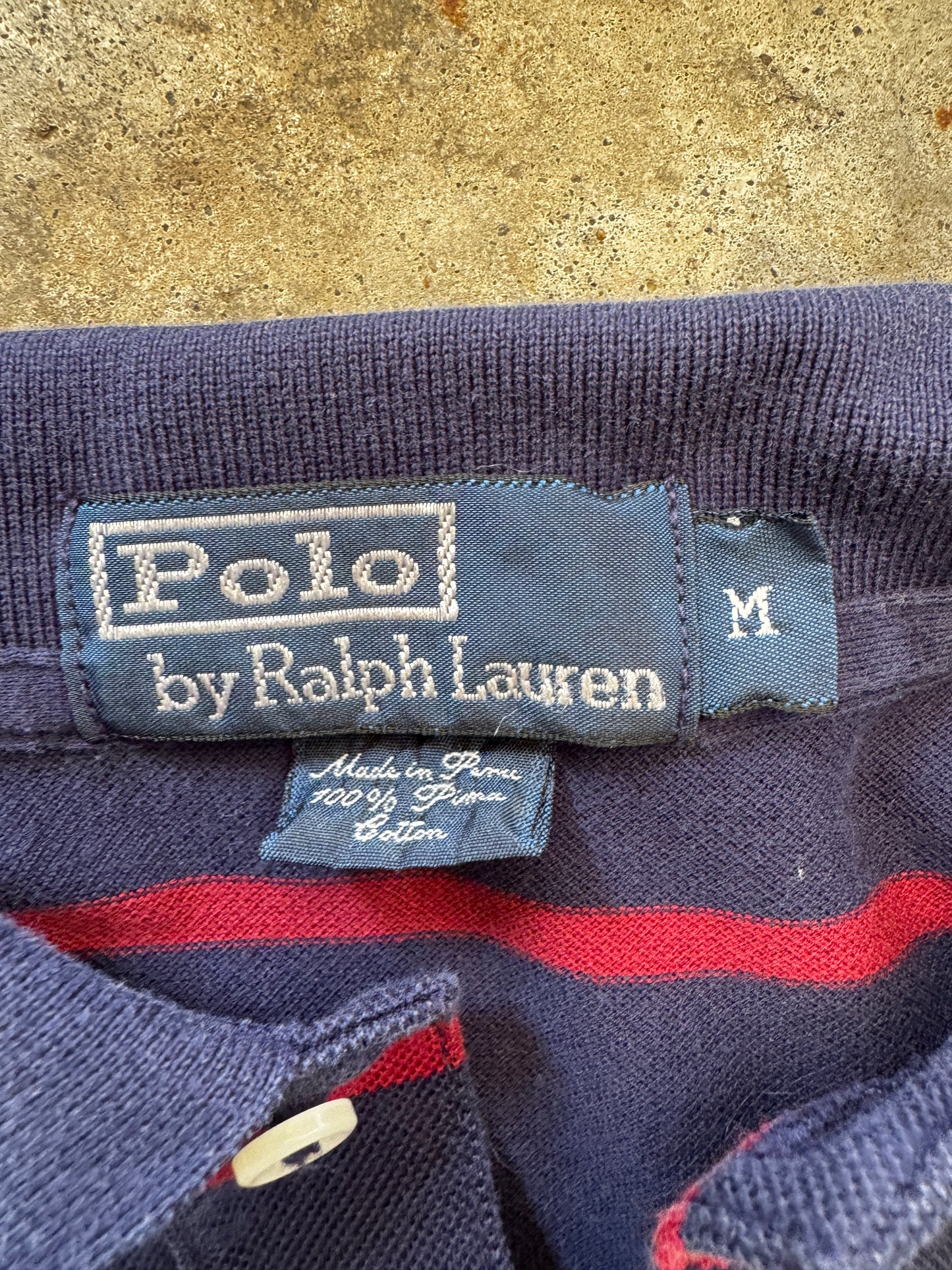 (M) Vintage Polo Longsleeve