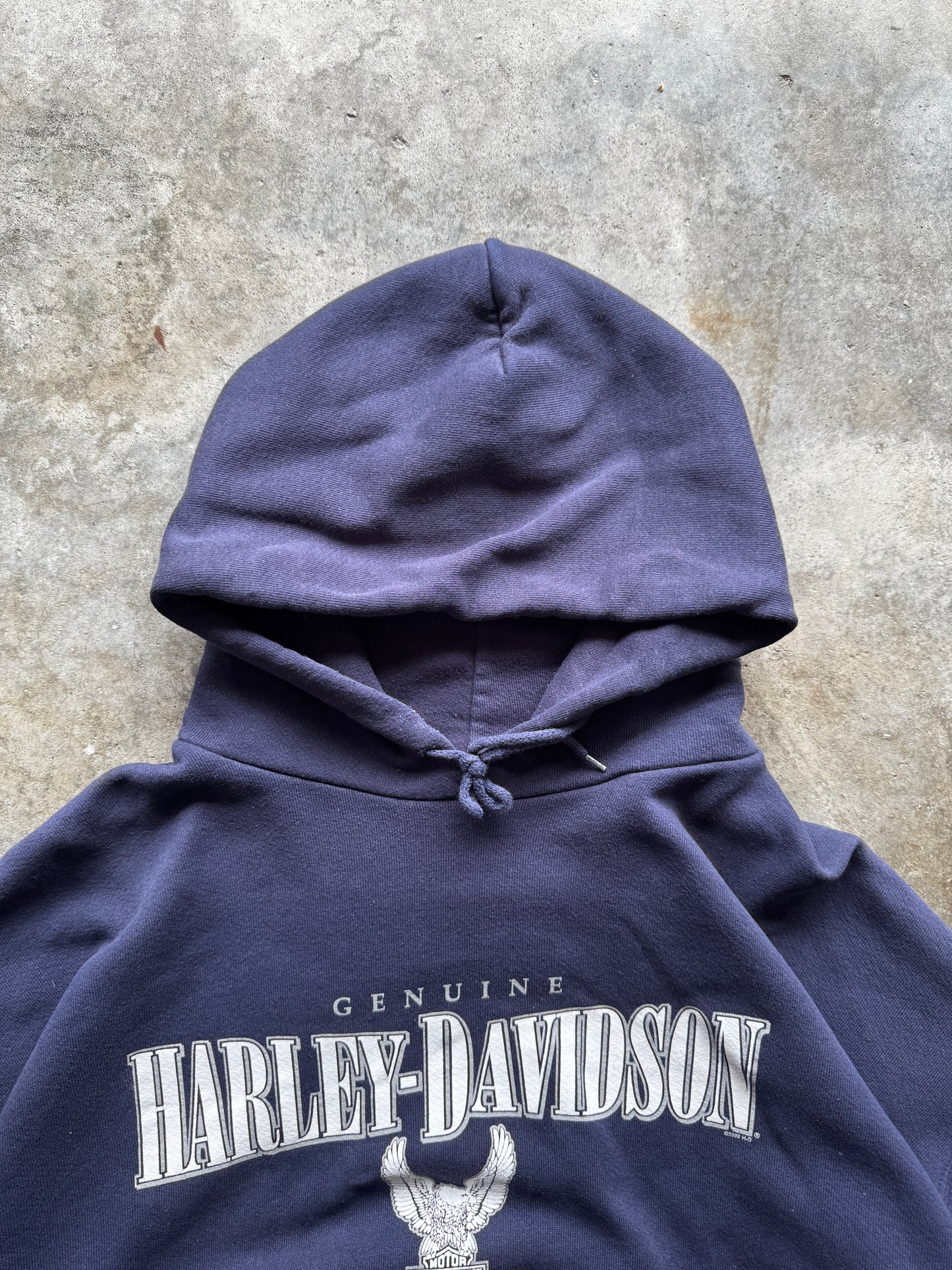 (XL) Vintage Harley Davidson Hoodie