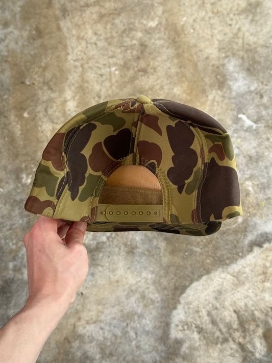 (OS) Vintage Fish Hunter Camo Hat