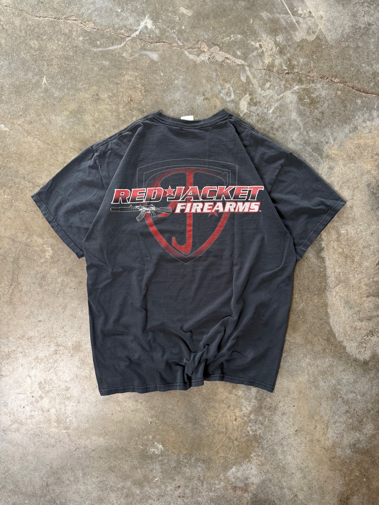 (XL) Vintage Red Jacket Firearms Tee