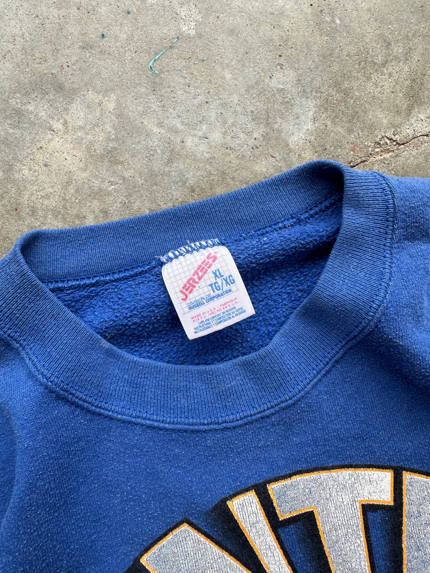 (XL) Vintage Kentucky Wildcats Basketball Sweatshirt