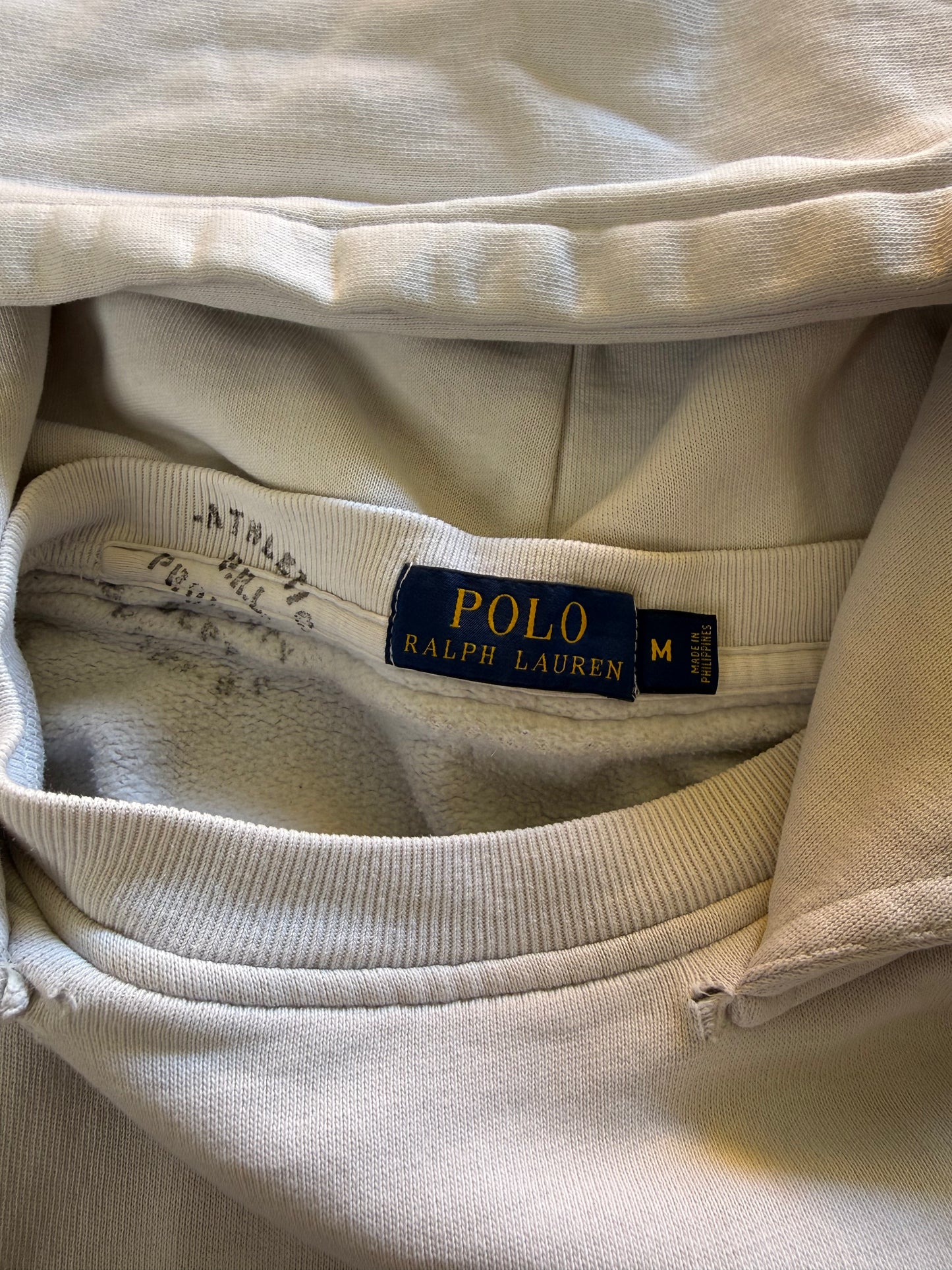 (M) 00s Polo Ralph Lauren After-Hood Hoodie