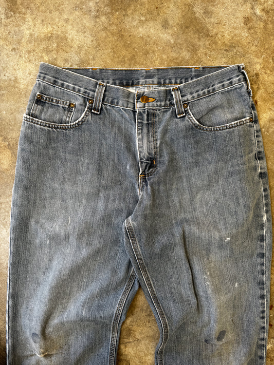 (34 x 30) Carhartt Relaxed Fit Denim Jeans