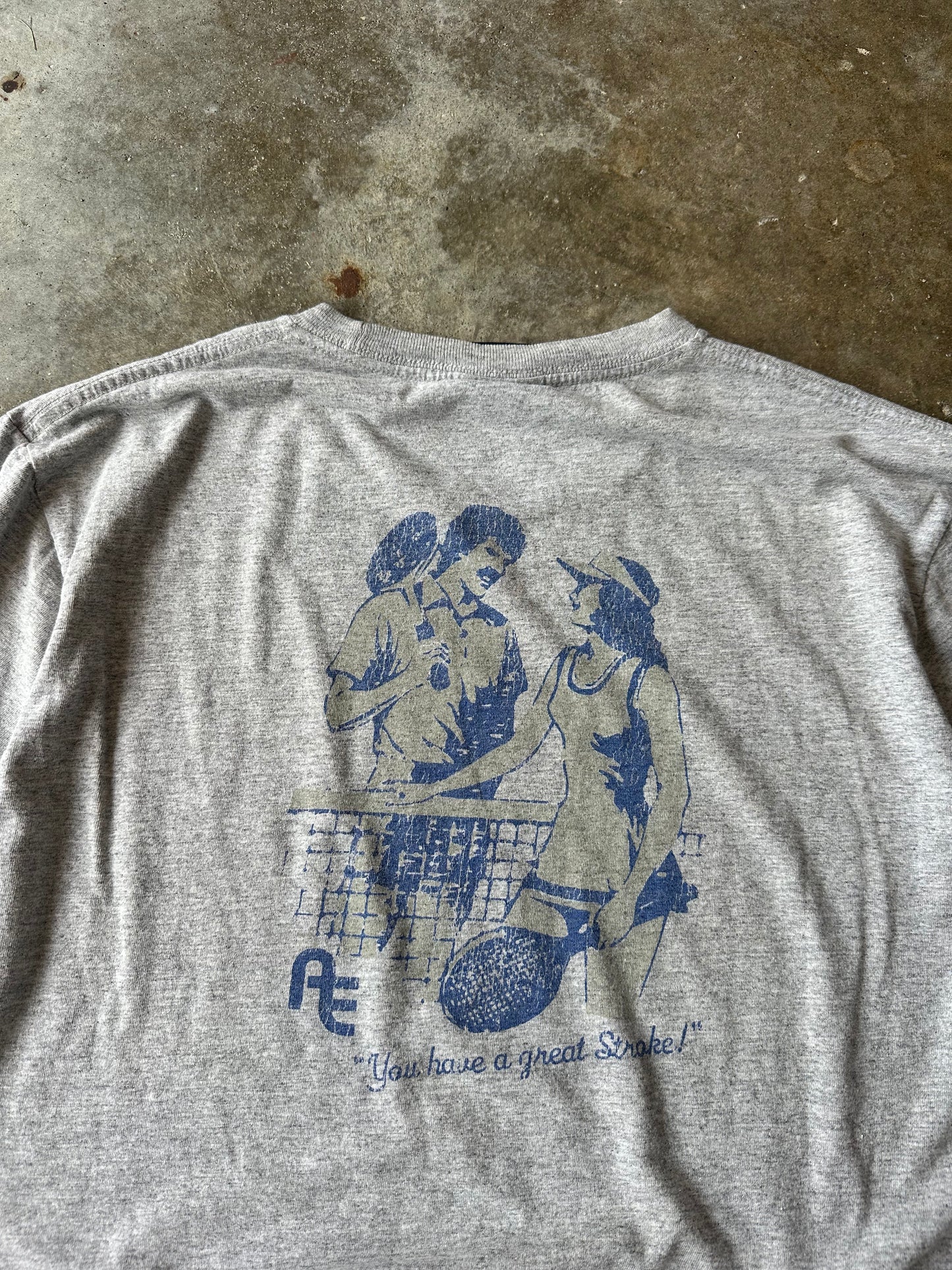 (S) 00s American Eagle 'Love is for Losers' Tennis Tee