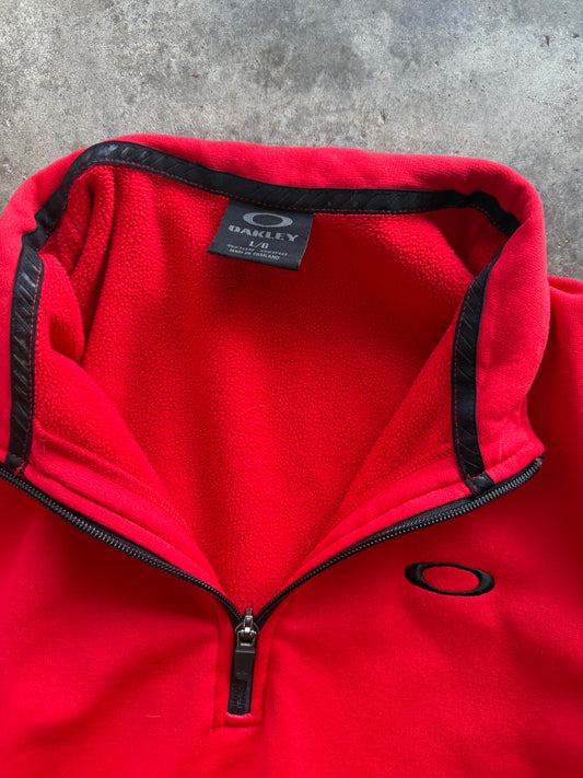 (L) 00s Oakley Quarter-Zip