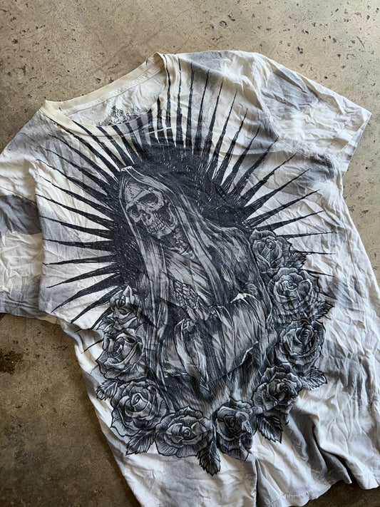 (S) 00s Y2K Archaic AOP Tee