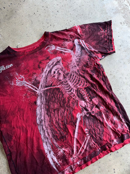 (M) 00s Y2K Affliction AOP Tee