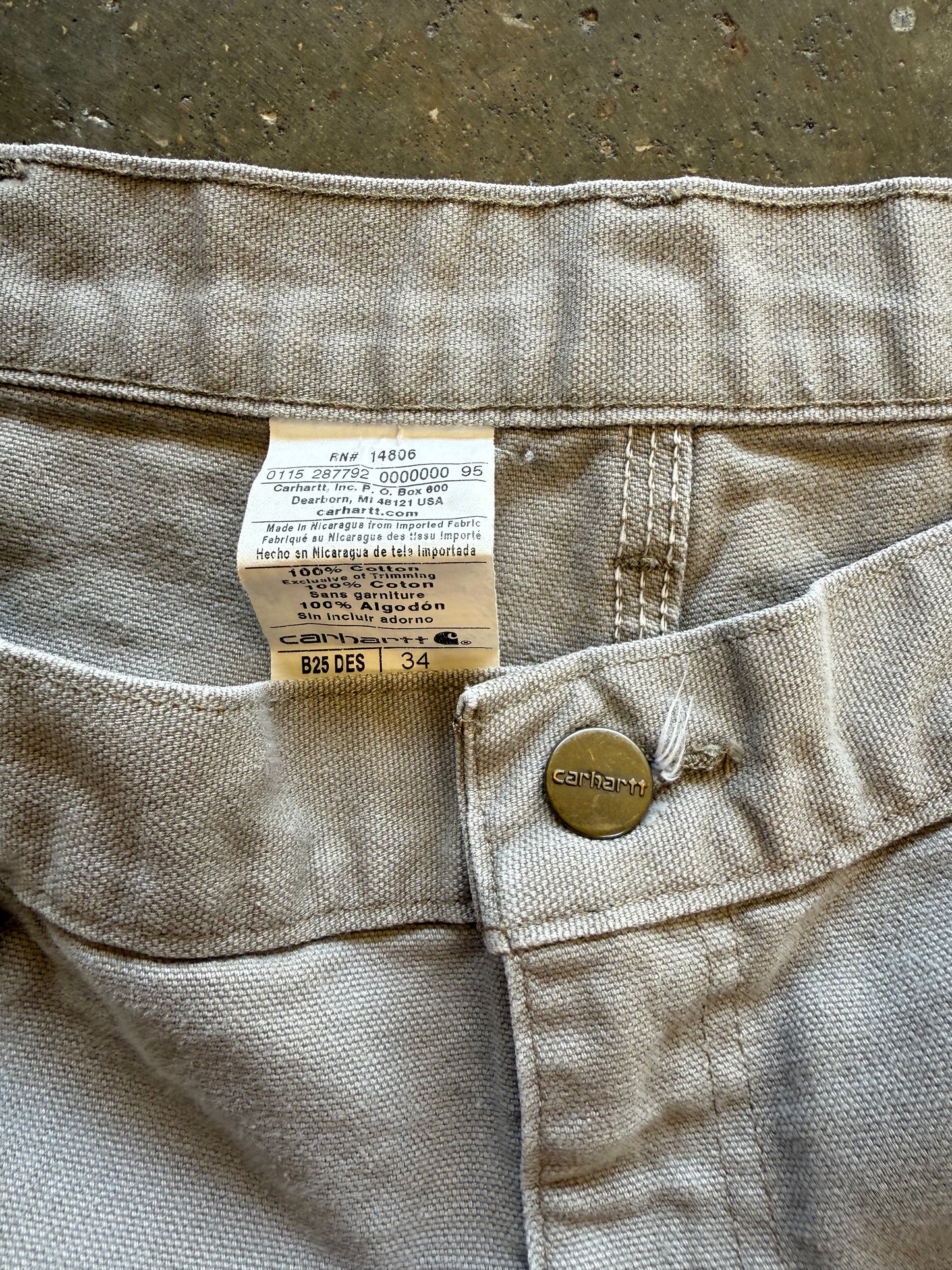 (34) Carhartt Carpenter Shorts