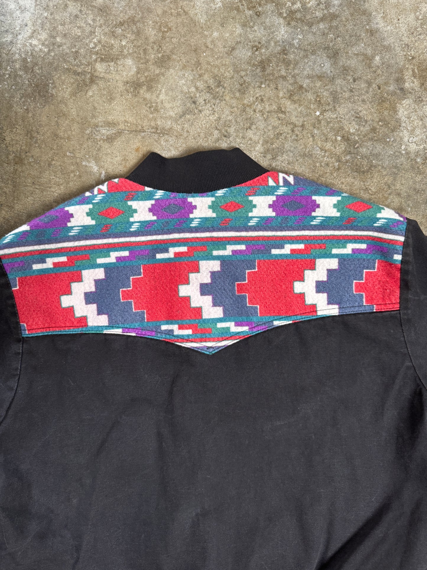 (XL) Vintage Saddle King Aztec Jacket