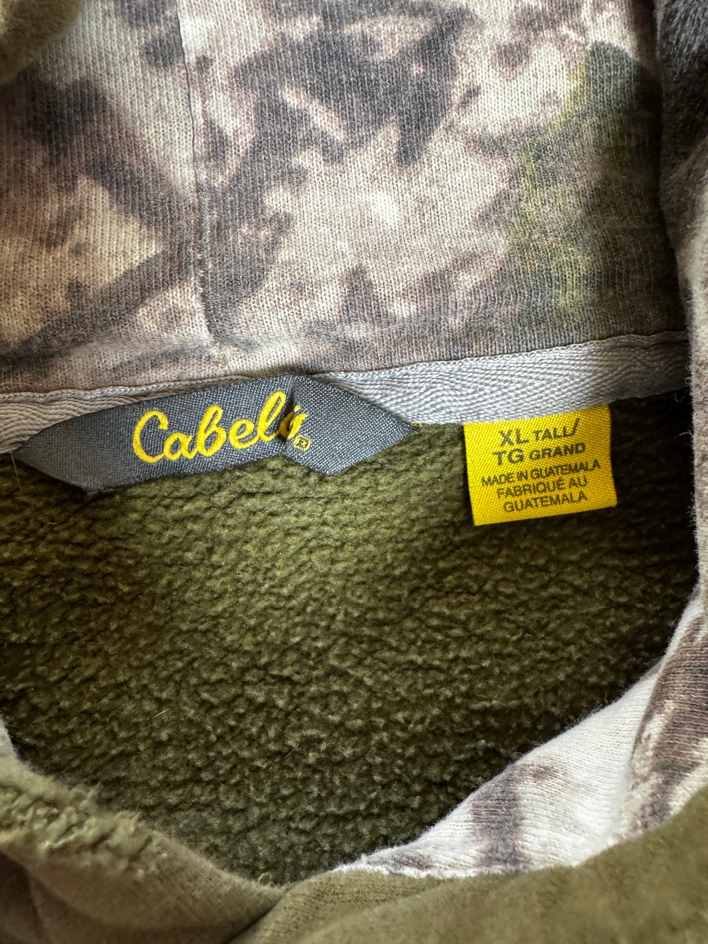 (XL) 00s Faded Cabela's Hoodie