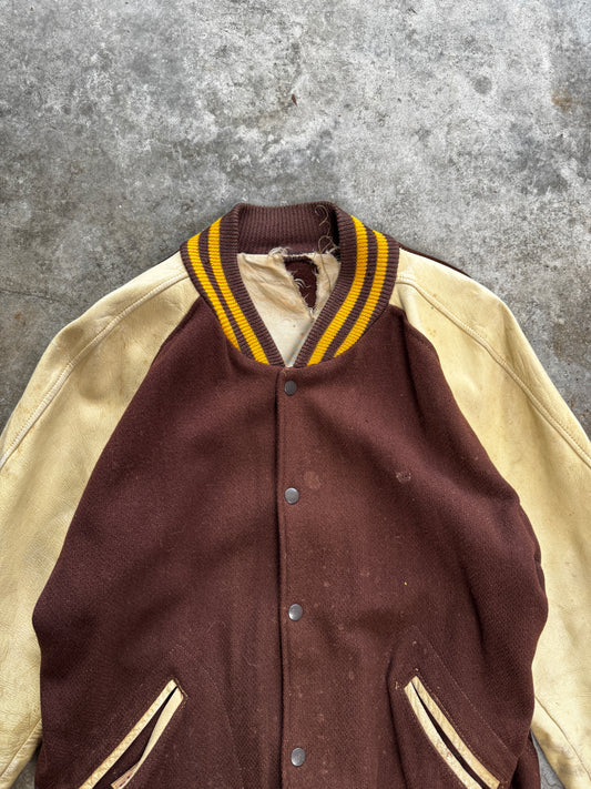 (L) Vintage Essential Varisty Jacket