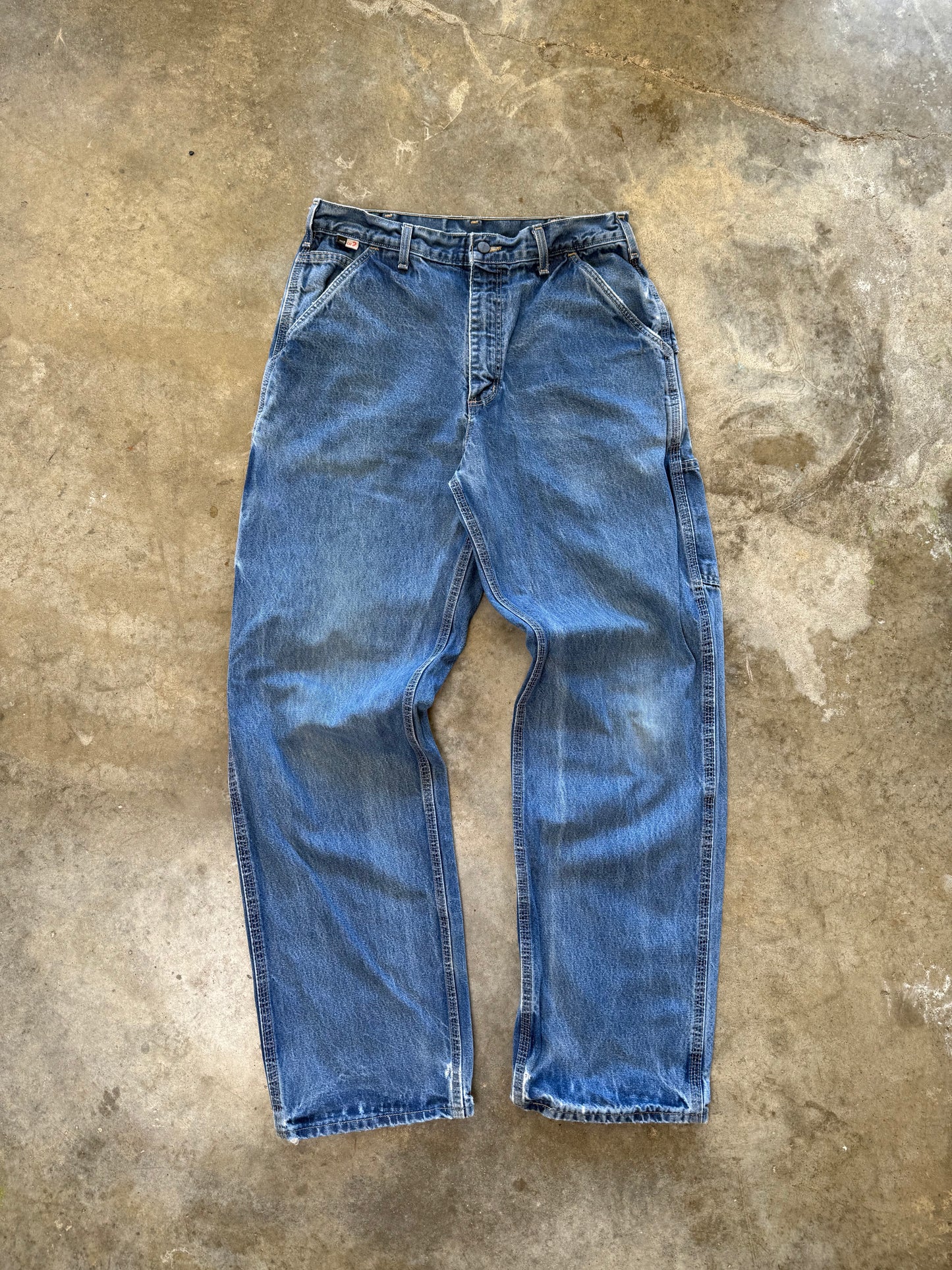 (33 x 34) 00s Carhartt FR Denim Jeans