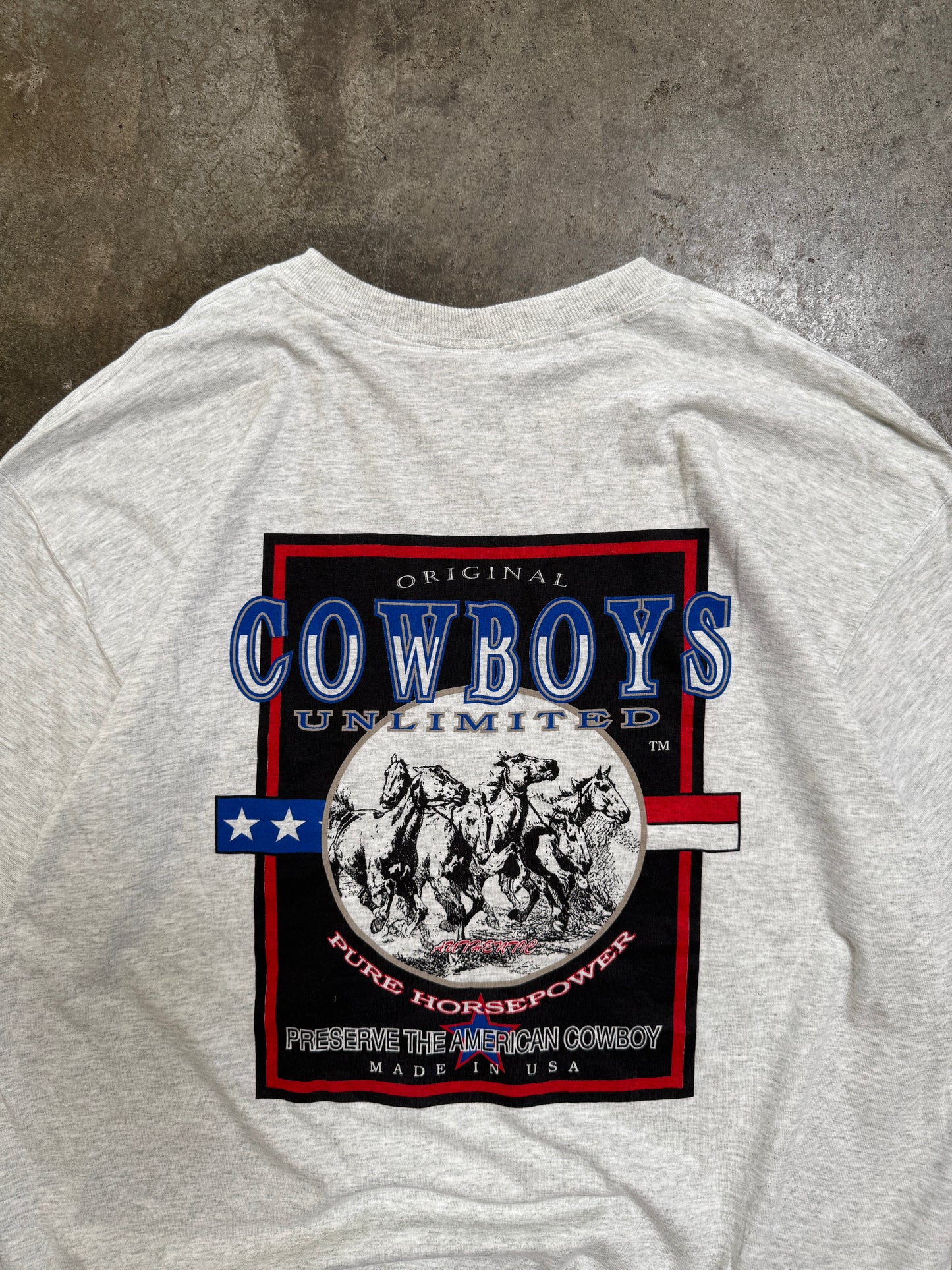 (XL) Vintage Cowboys Tee
