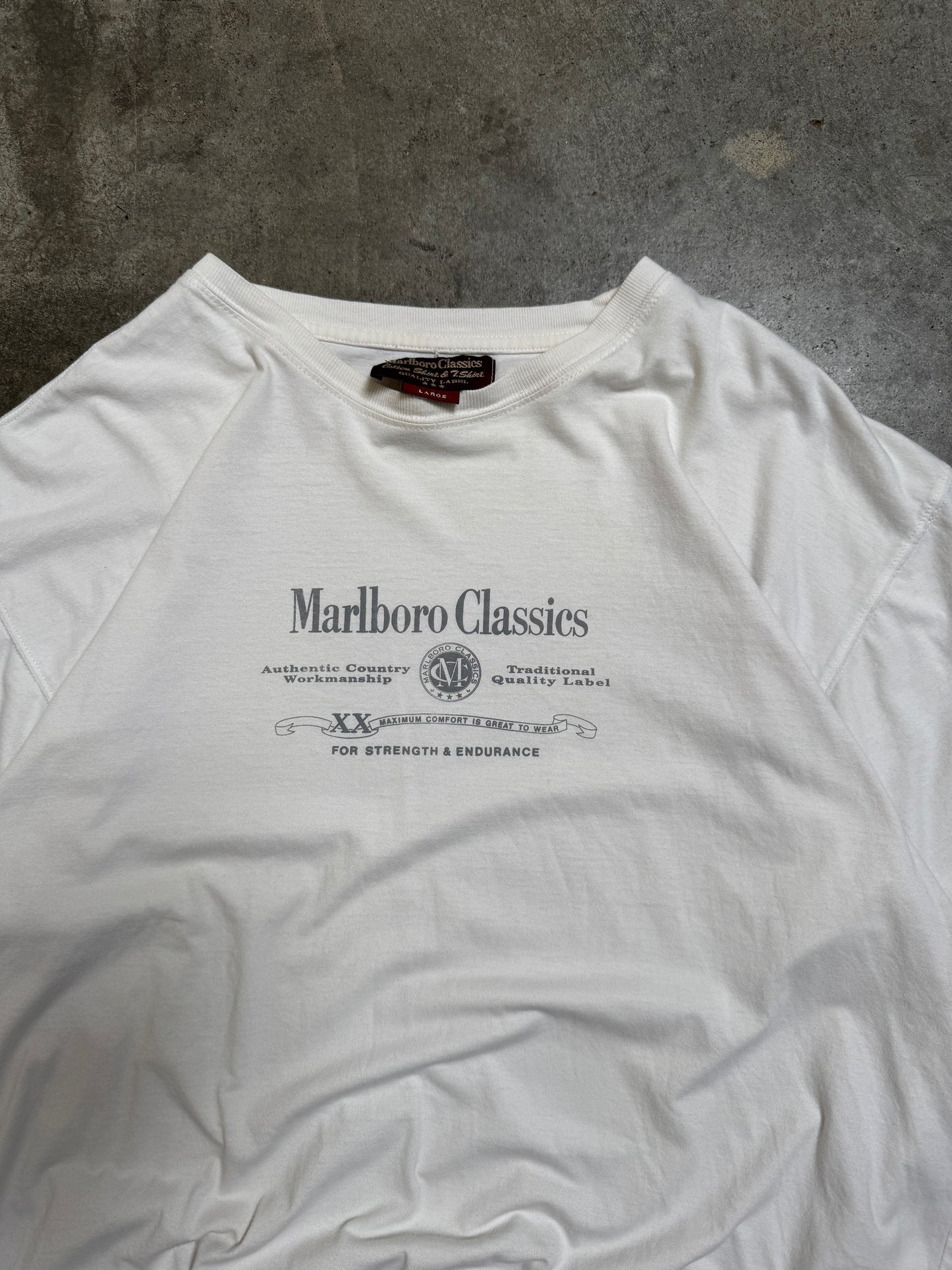 (L) Vintage Marlboro Classics Tee