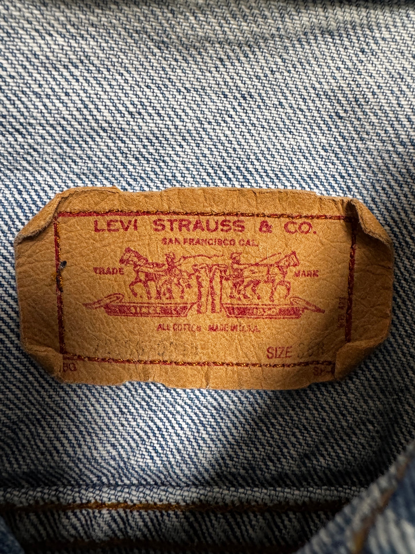 (M) Levi Denim Jacket