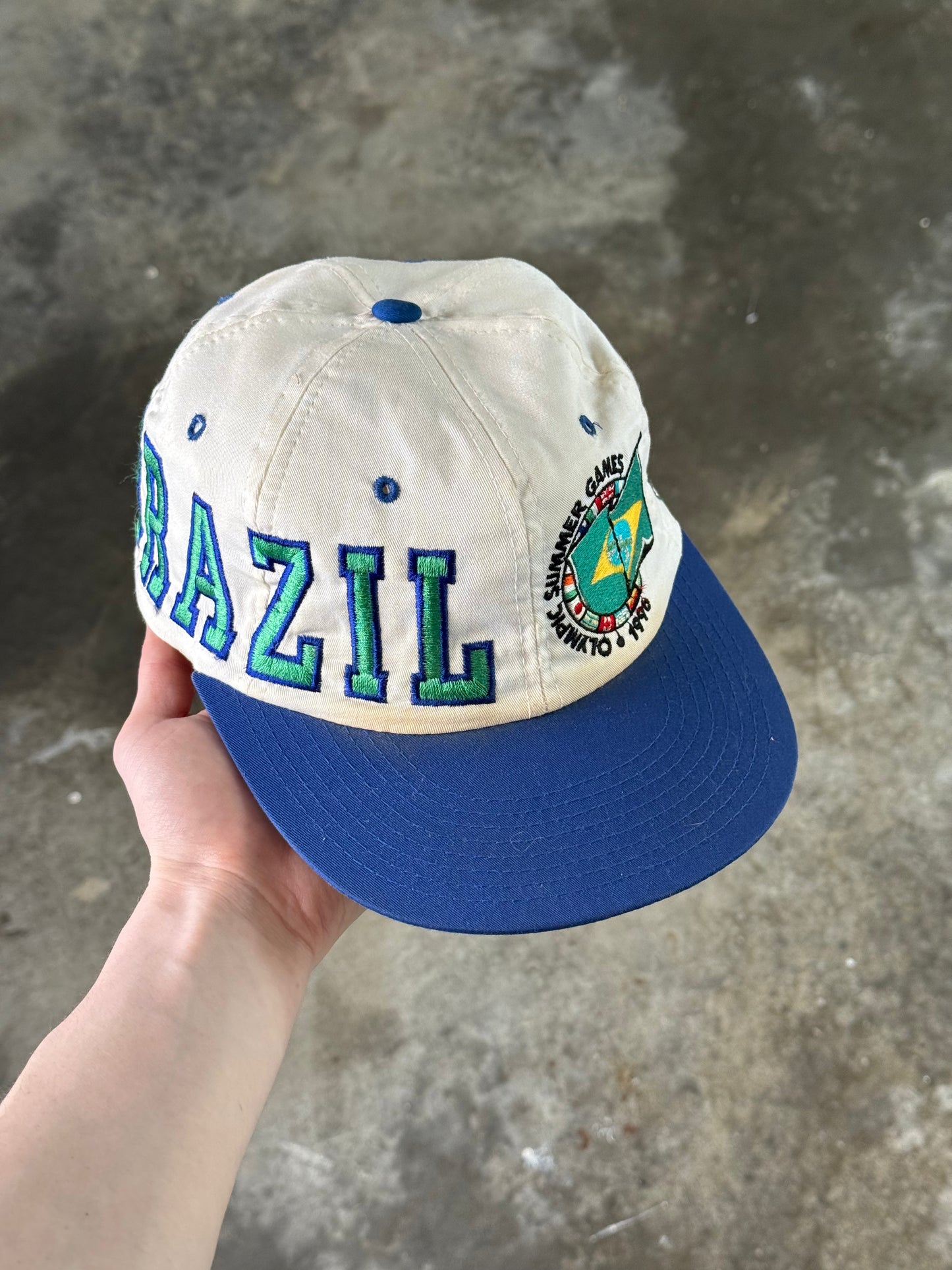 (OS) Vintage Brazil Olympics Hat