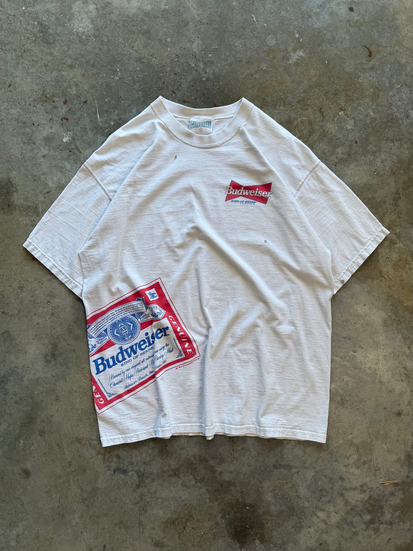 (XL) Vintage Budweiser Tee