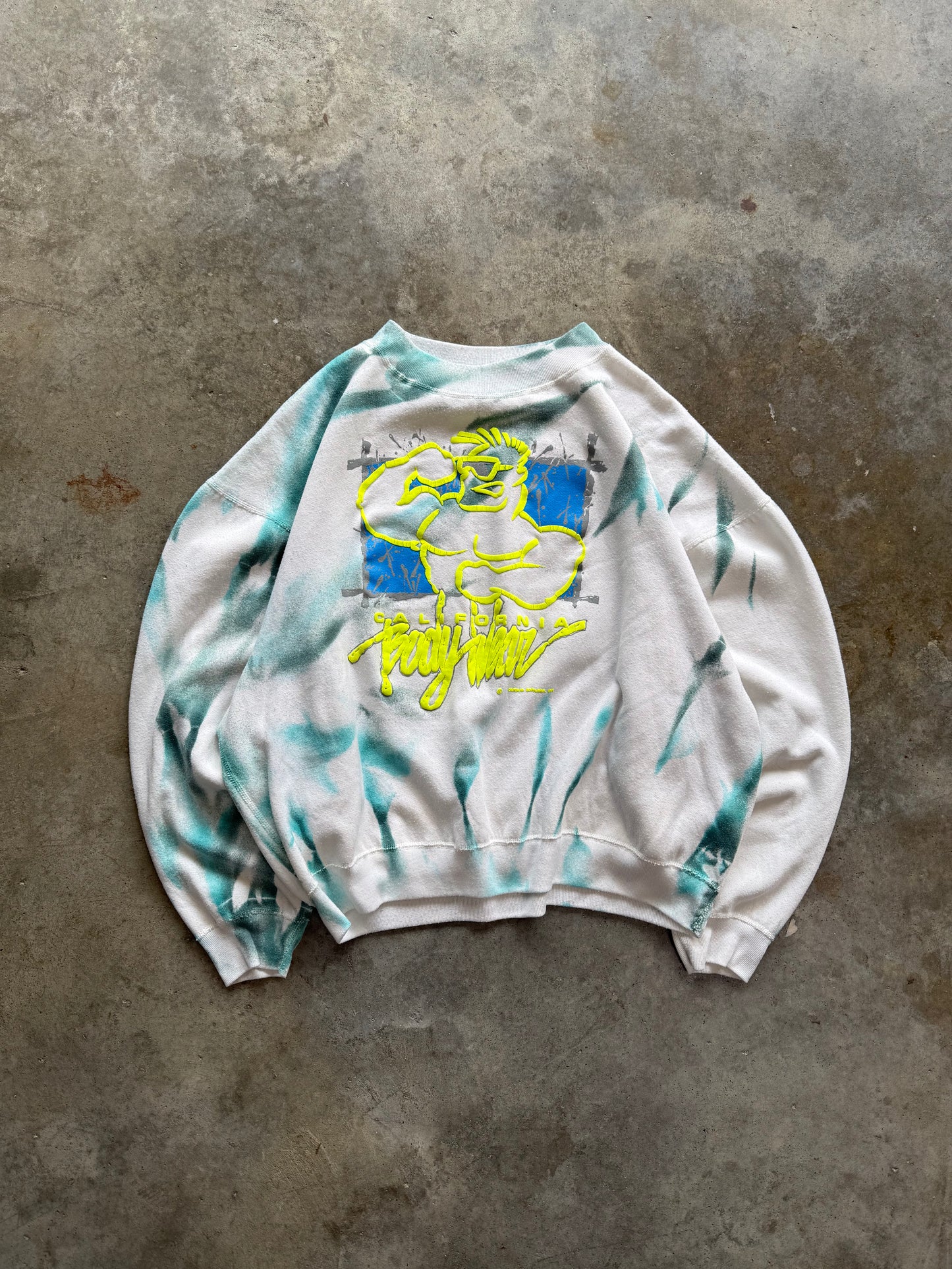 (L) Vintage Beach Gym Sweatshirt