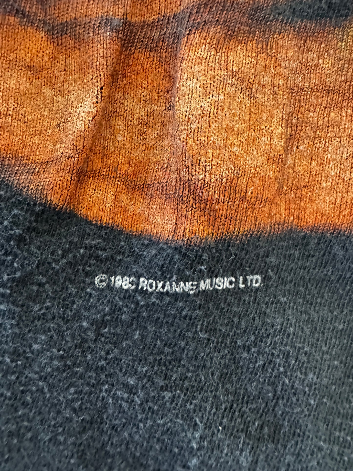 (L) 1983 The Police Band Chopped Tee