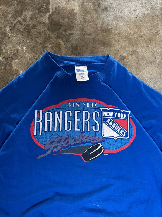 (XXL) Vintage NY Rangers Hockey Tee