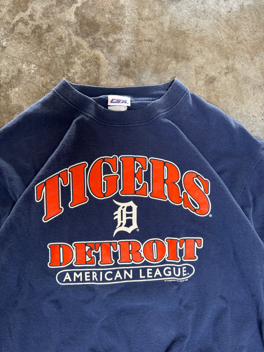 (XL) Vintage Detroit Tigers Baseball Tee