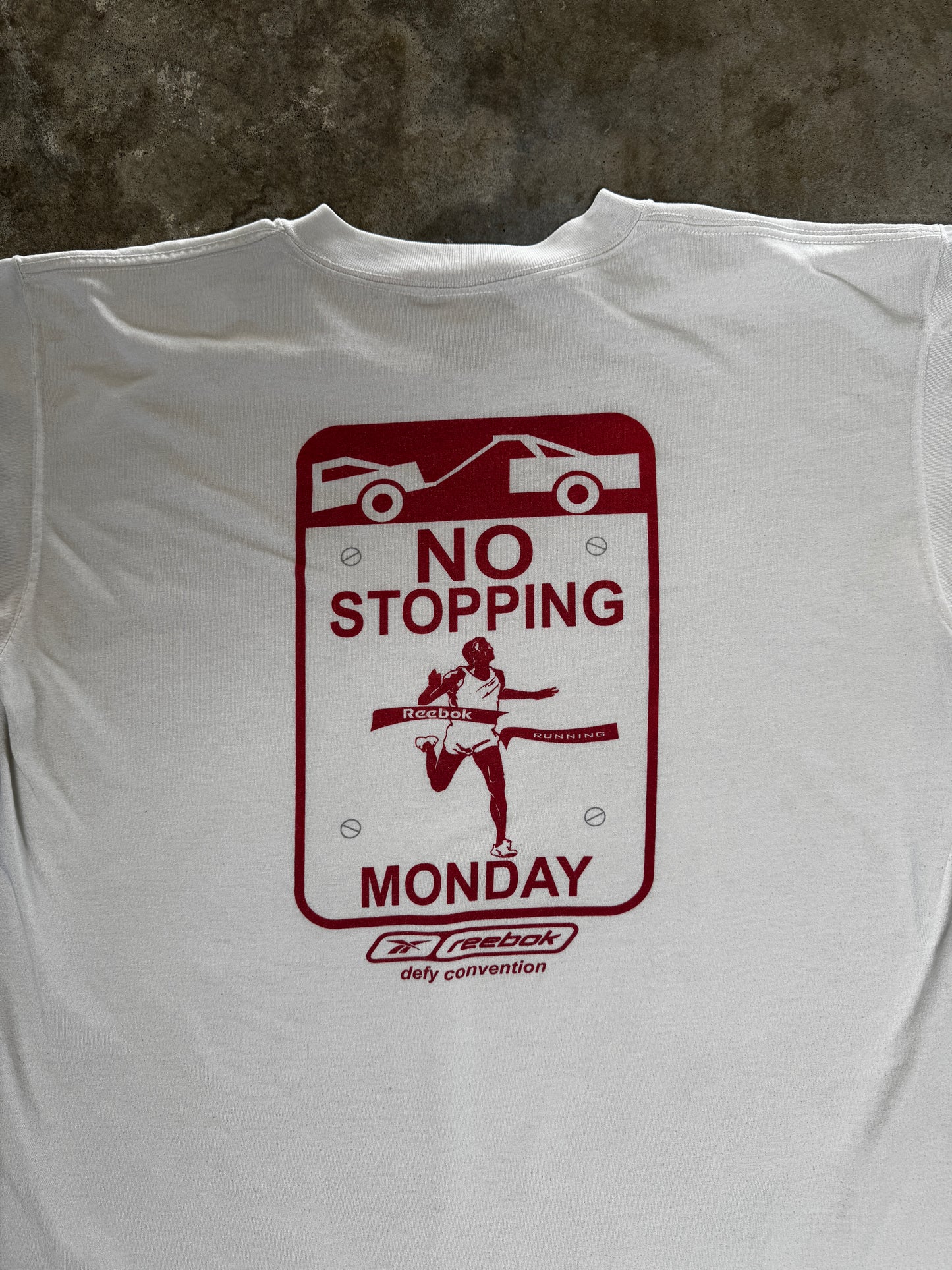 (L) Vintage Reebok Running Tee