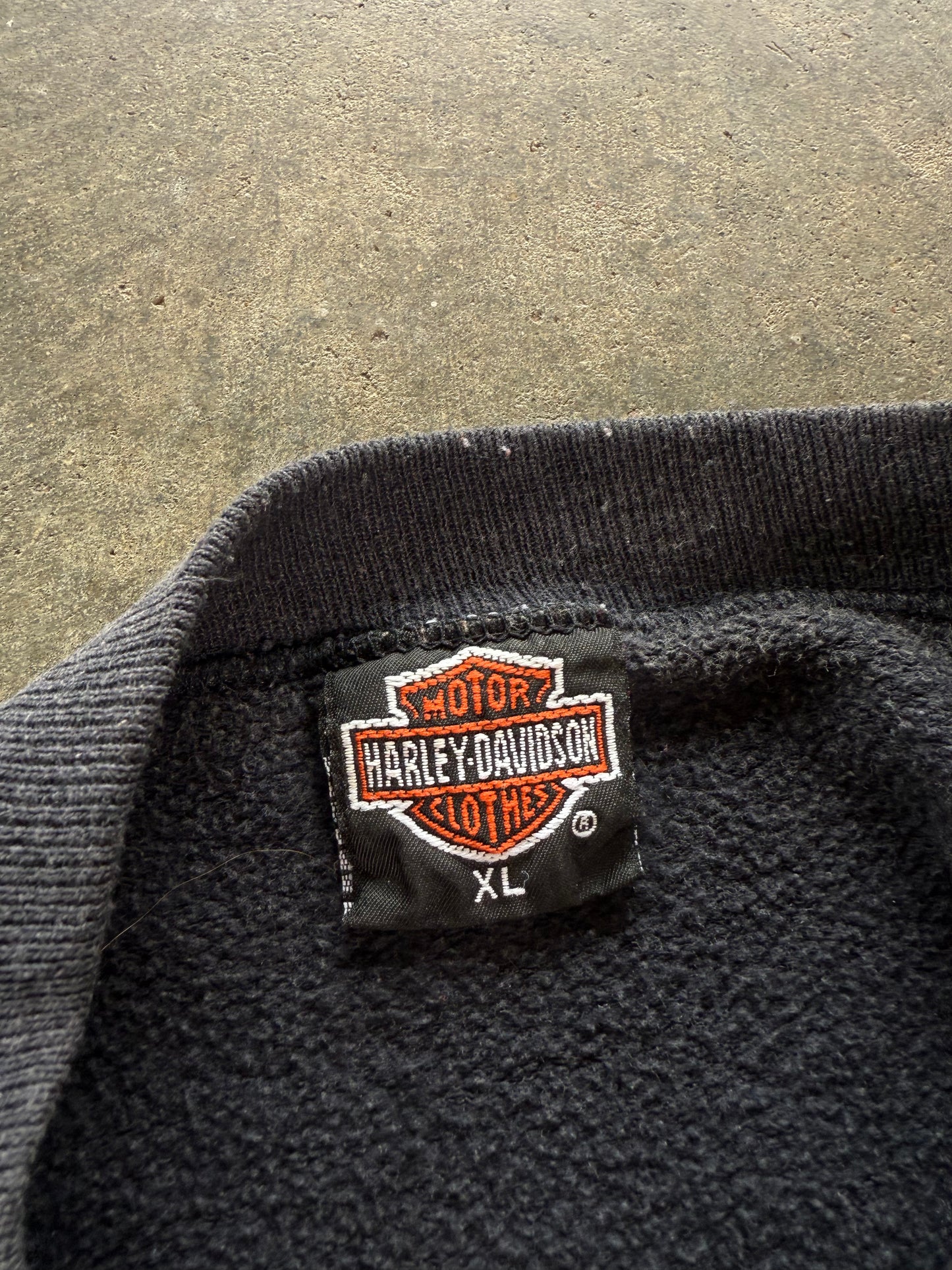 (XL) Vintage Harley USA Sweatshirt
