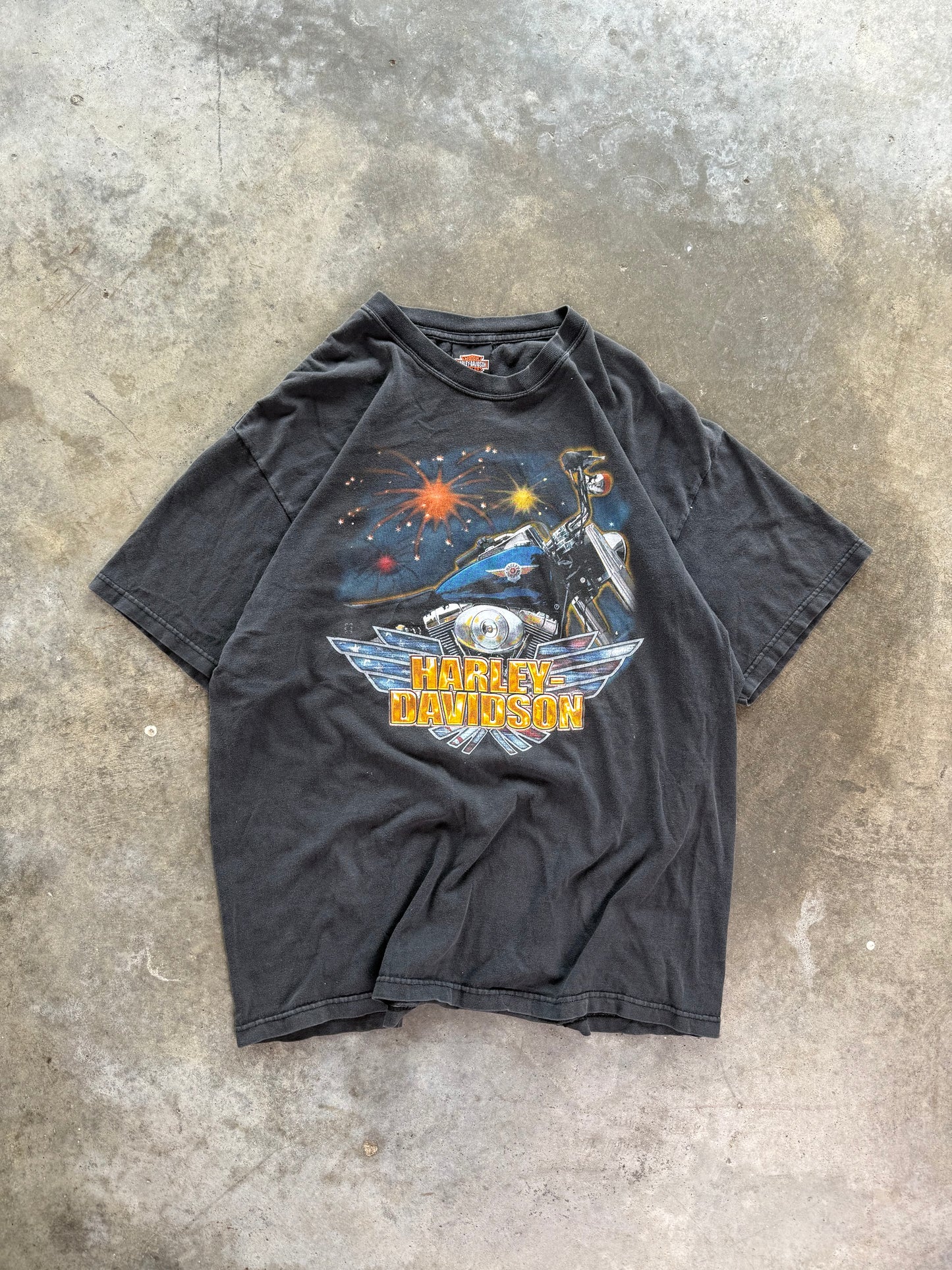 (XL) Vintage Harley Davidson Tee