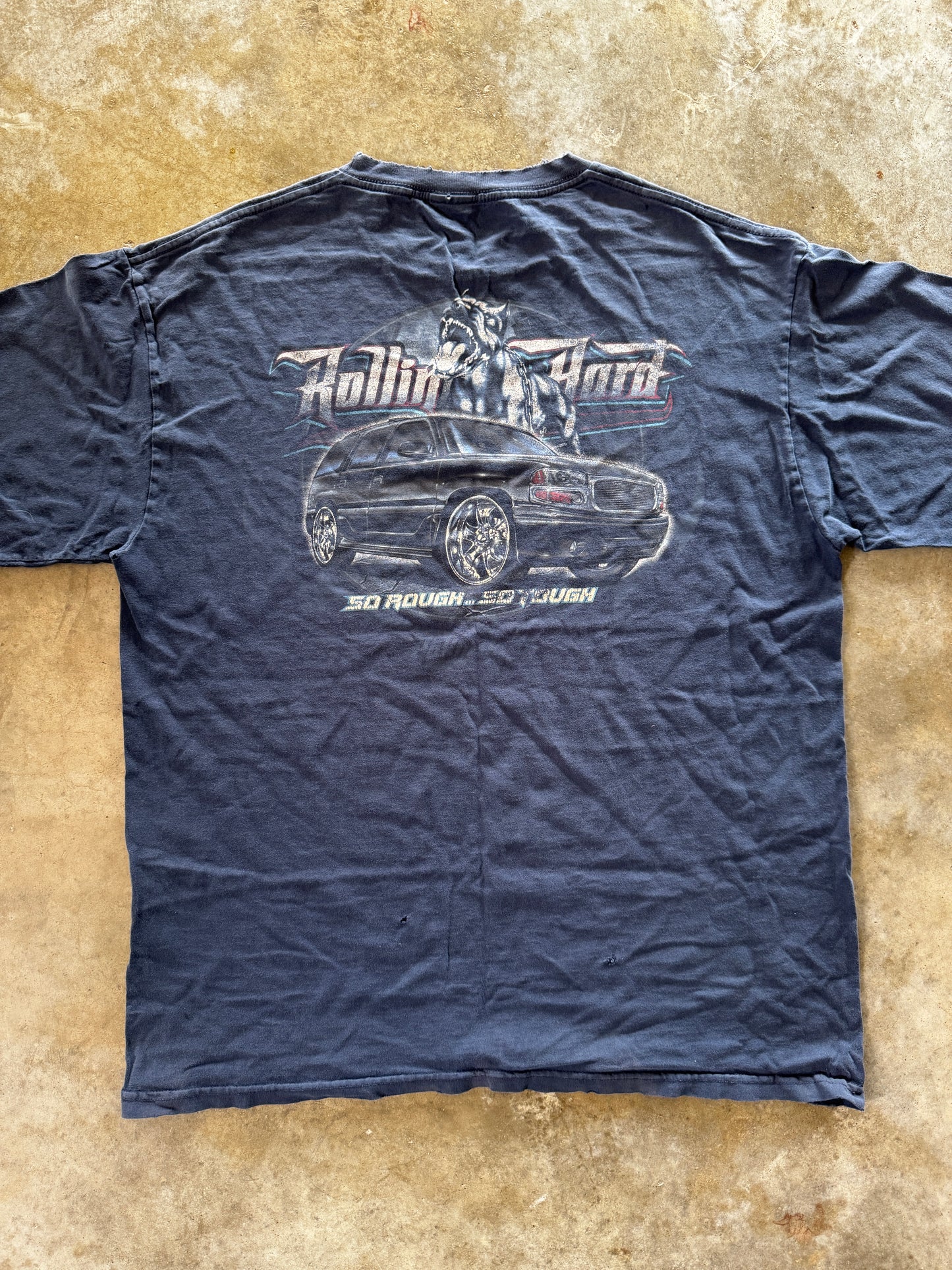 (XL) Vintage Rollin Hard Tee