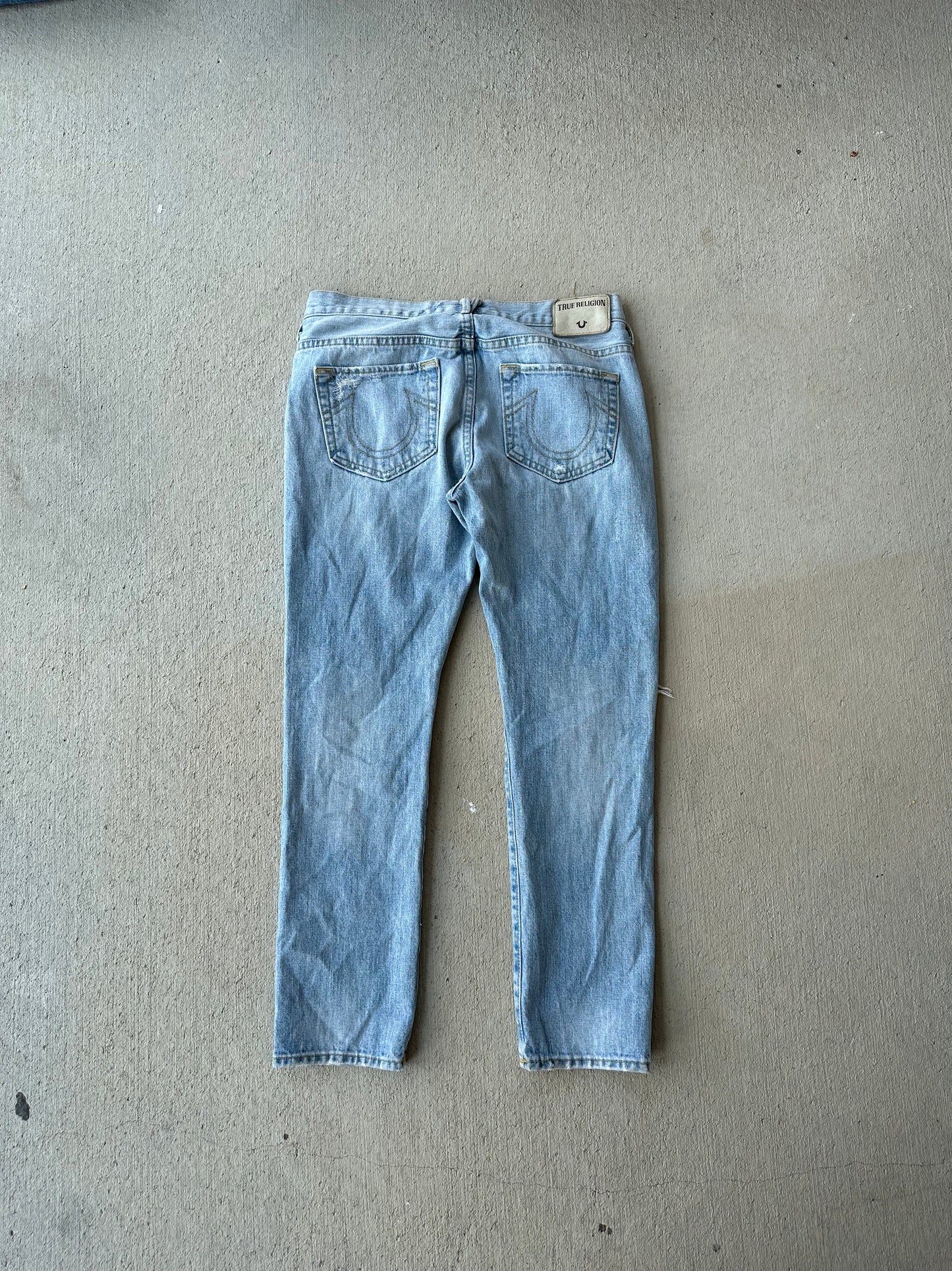 (27 X 29) Wmns True Religion Mid Rise Jeans