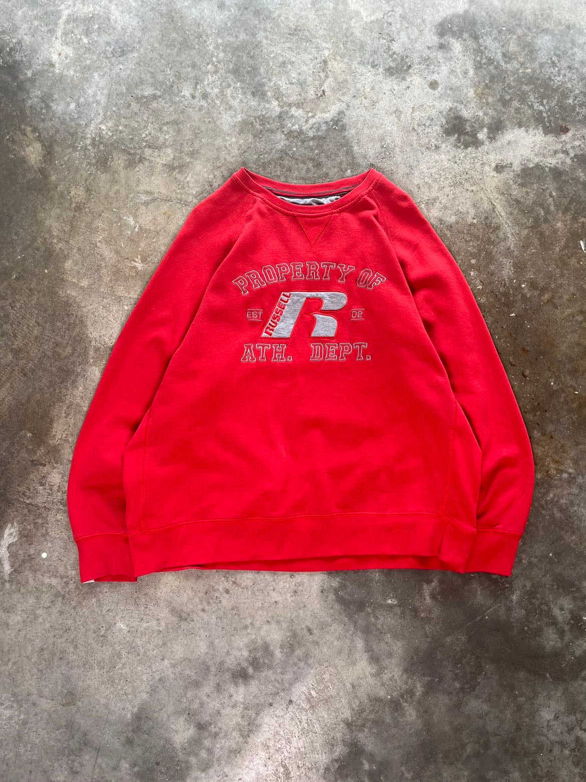 (XL) 00s Russell Athletic. Dept Sweatshirt