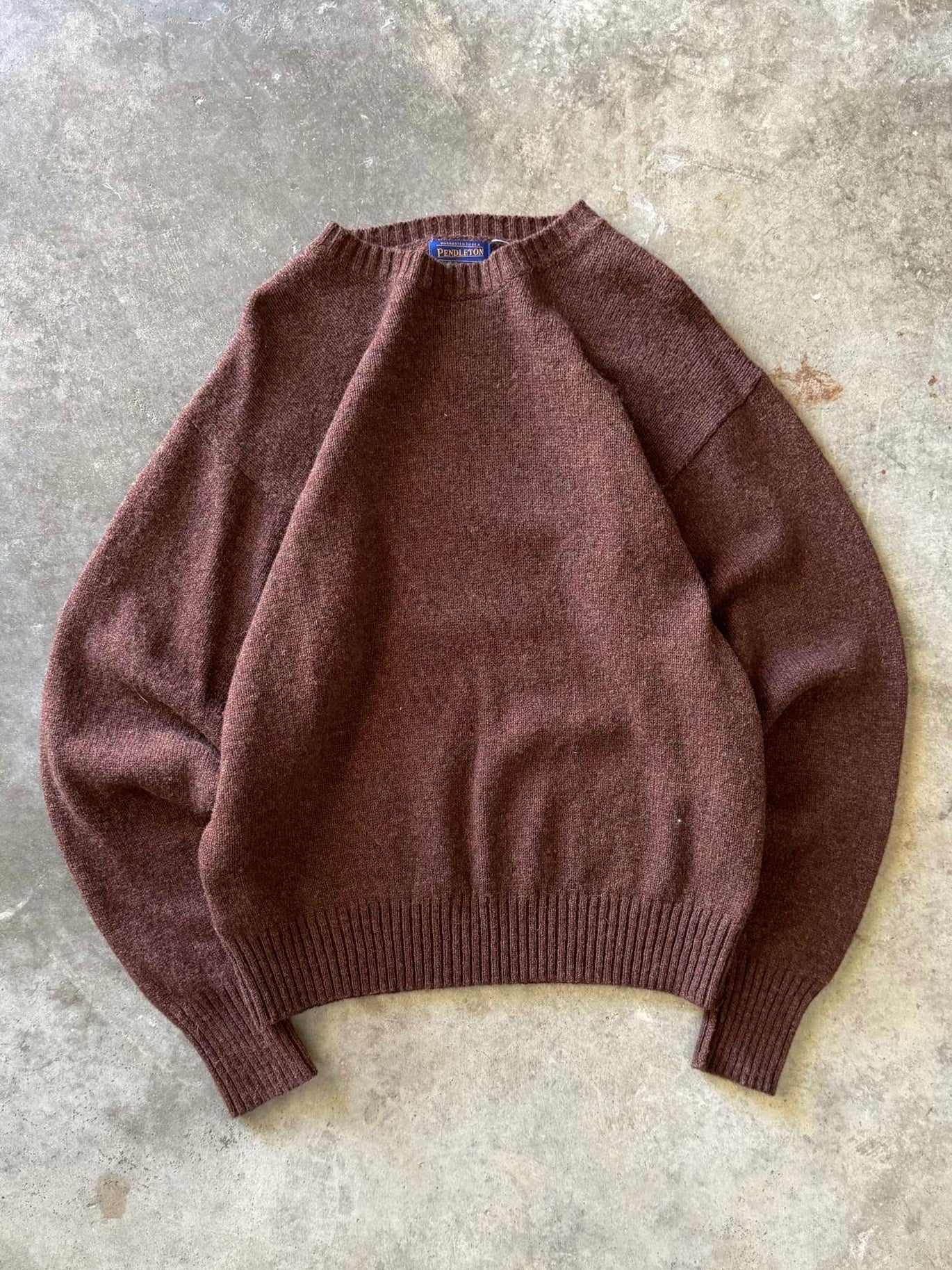 (L) Vintage Pendleton Sweater