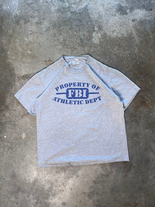 (L) Vintage FBI Tee