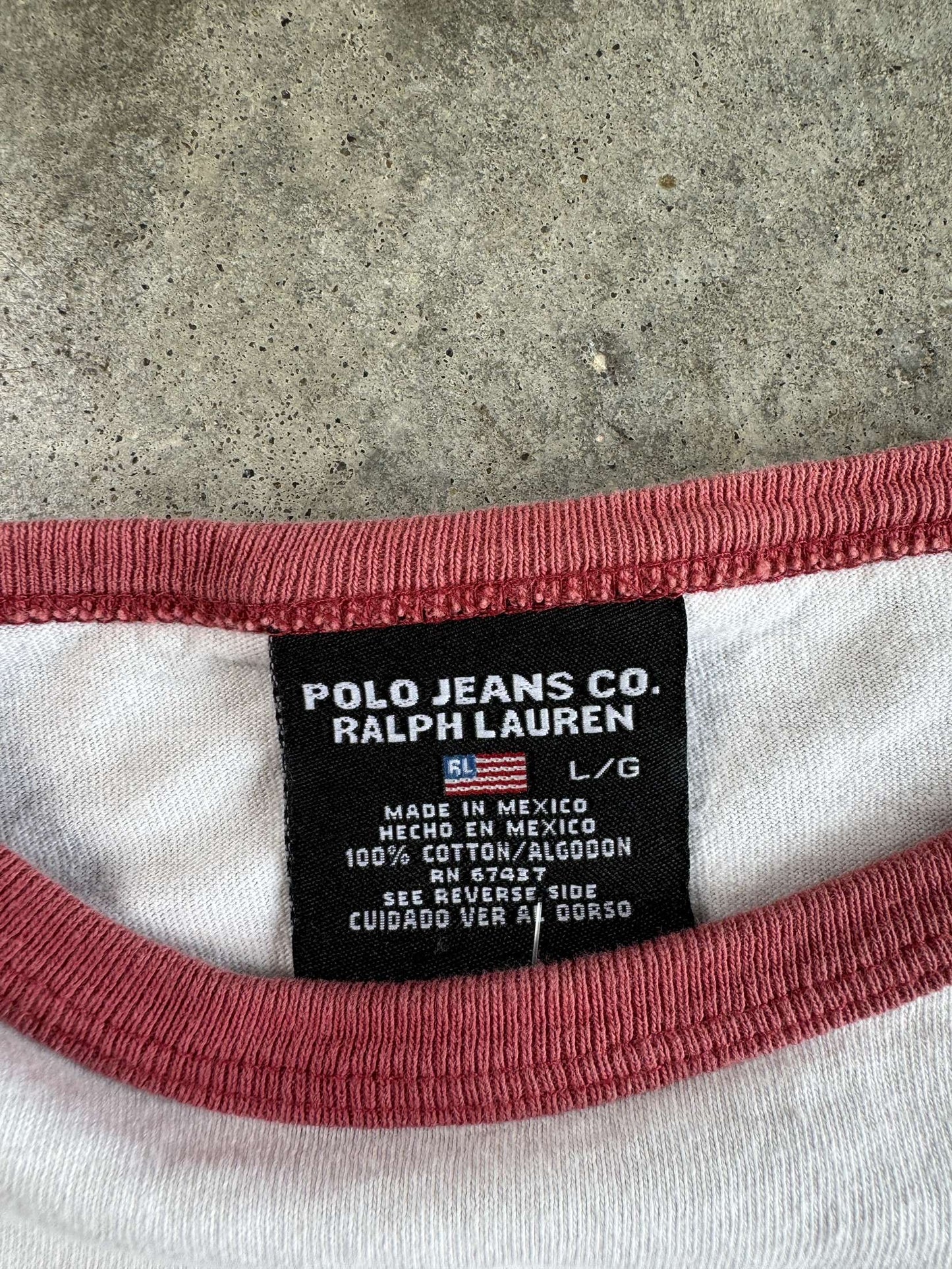 (L) 00s Polo Jeans Co. Tee