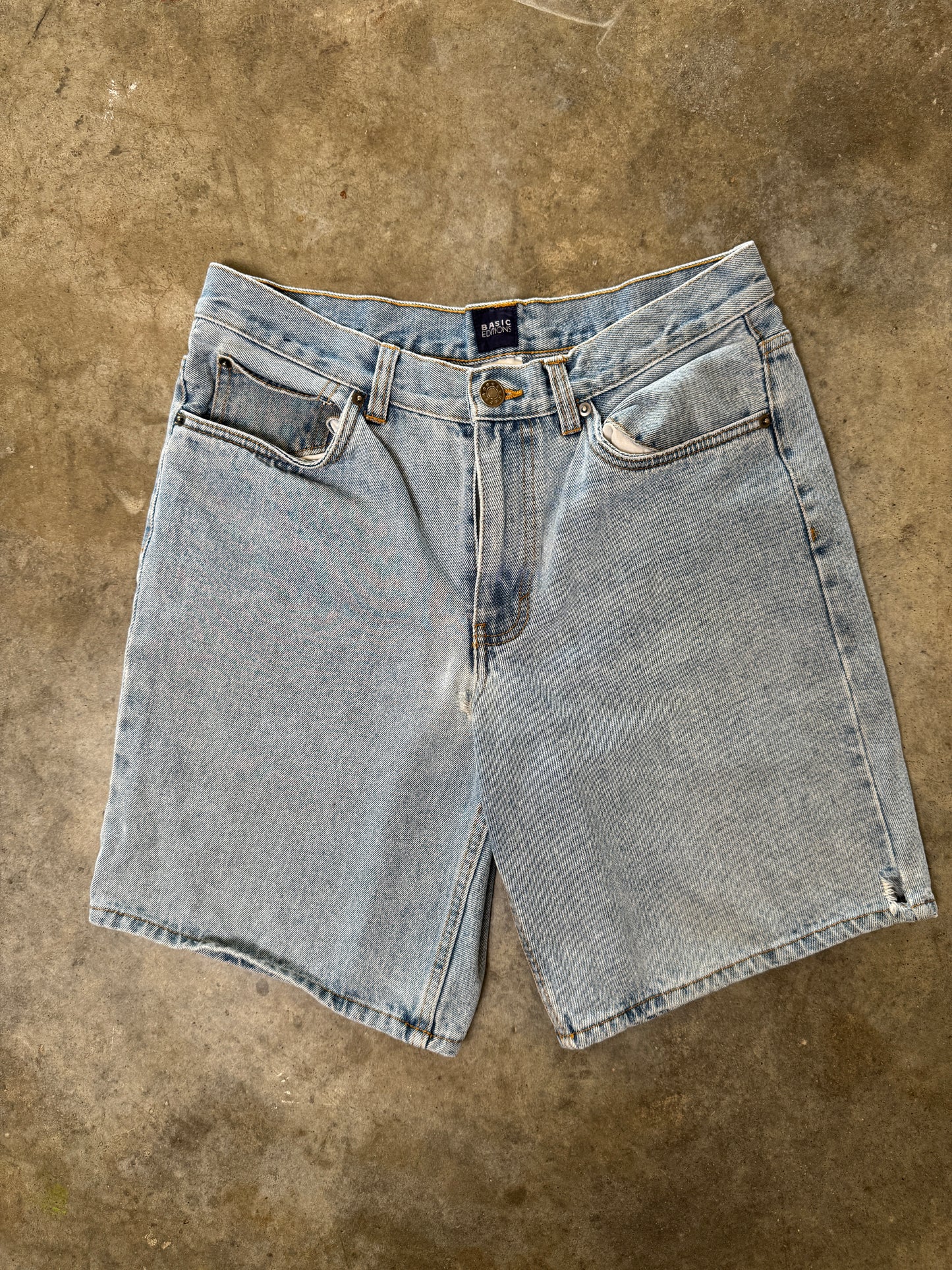 (32) Basic Editions Denim Jorts