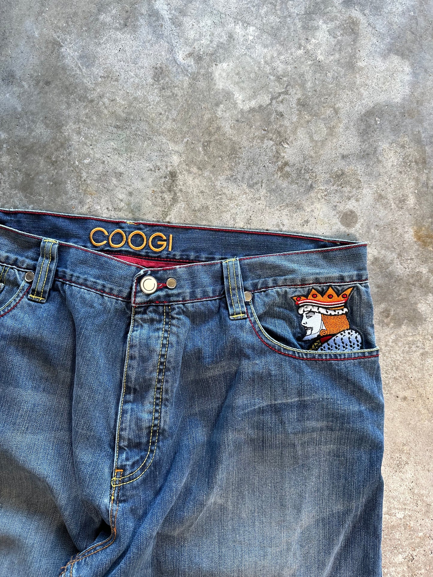 (42 x 35) Coogi Joker Jeans