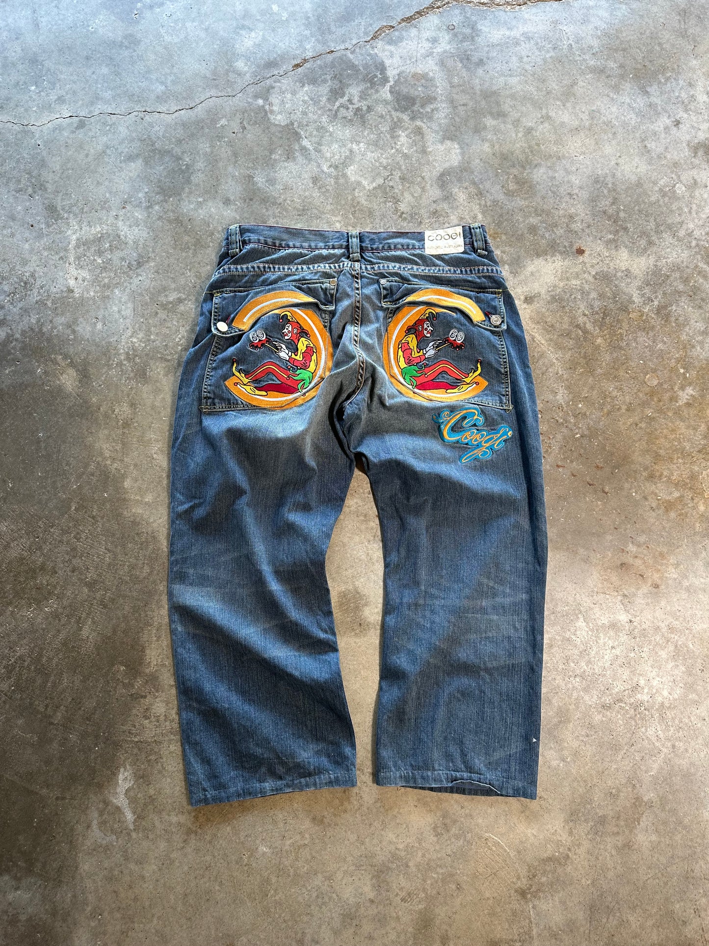 (42 x 35) Coogi Joker Jeans