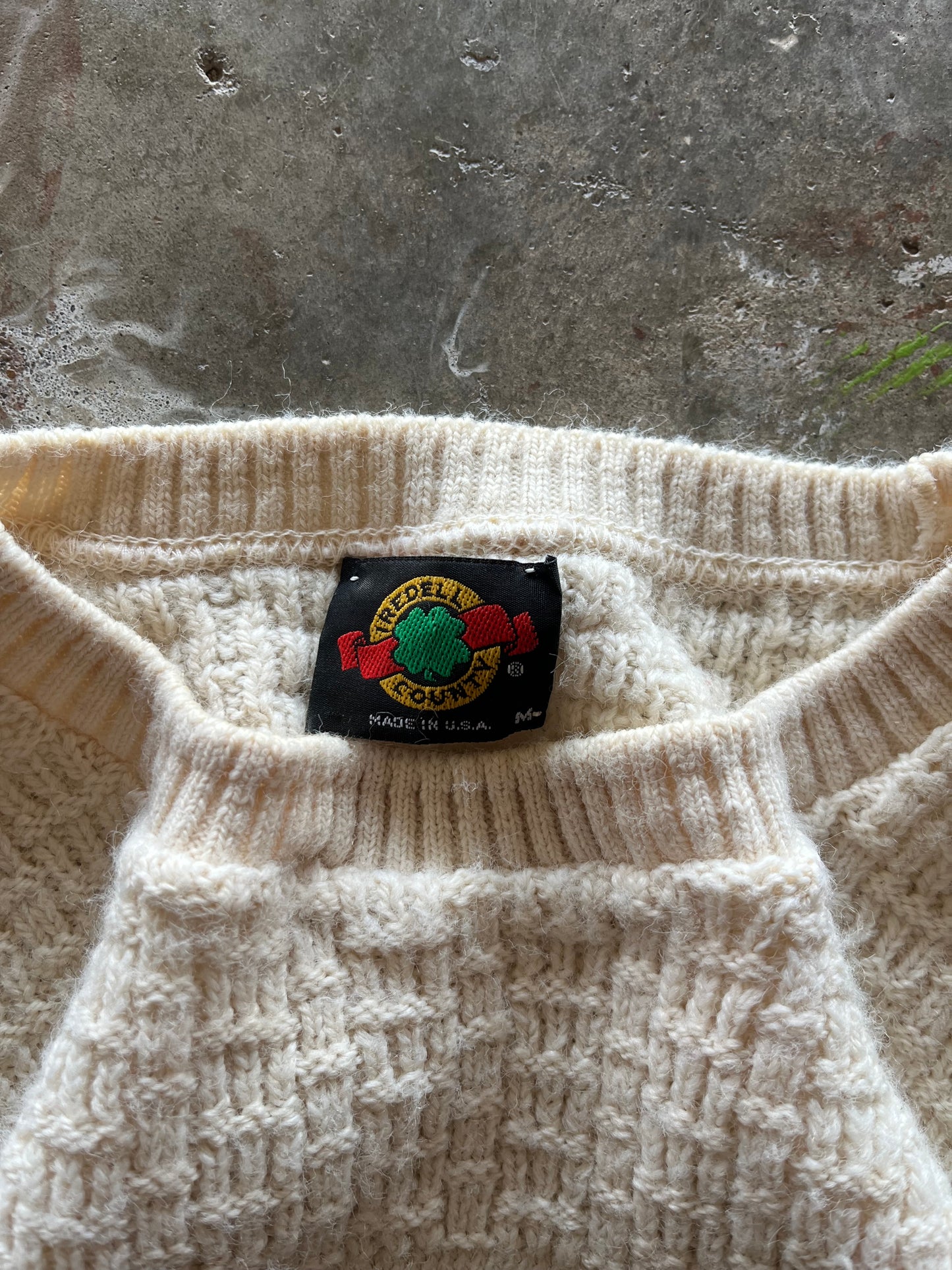 (M) Vintage Knit Sweater