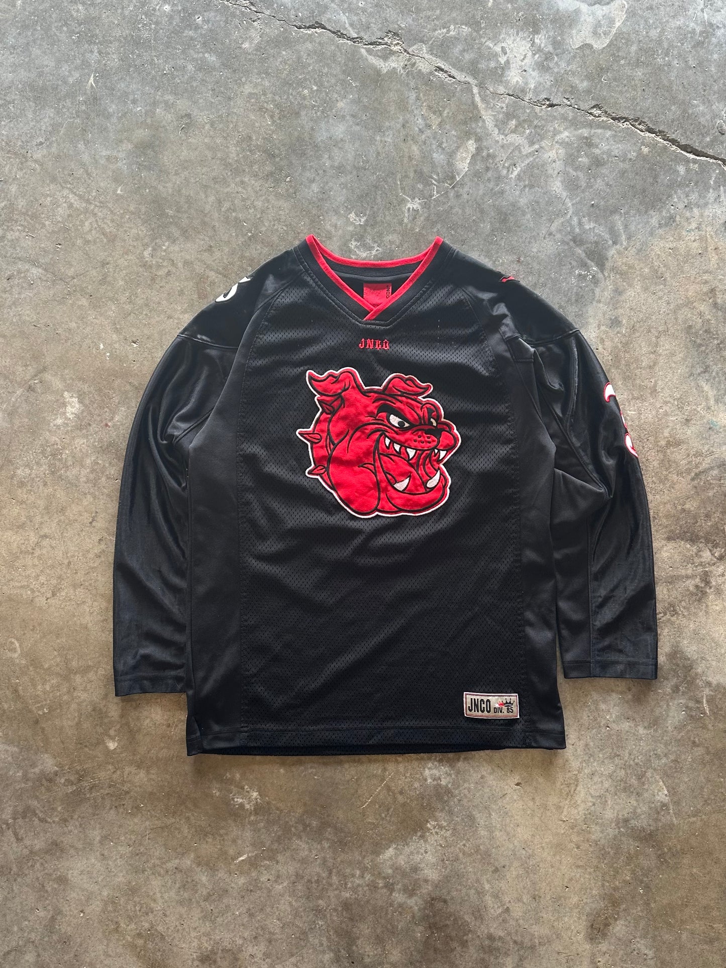 (S) 00s JNCO Bulldog Jersey