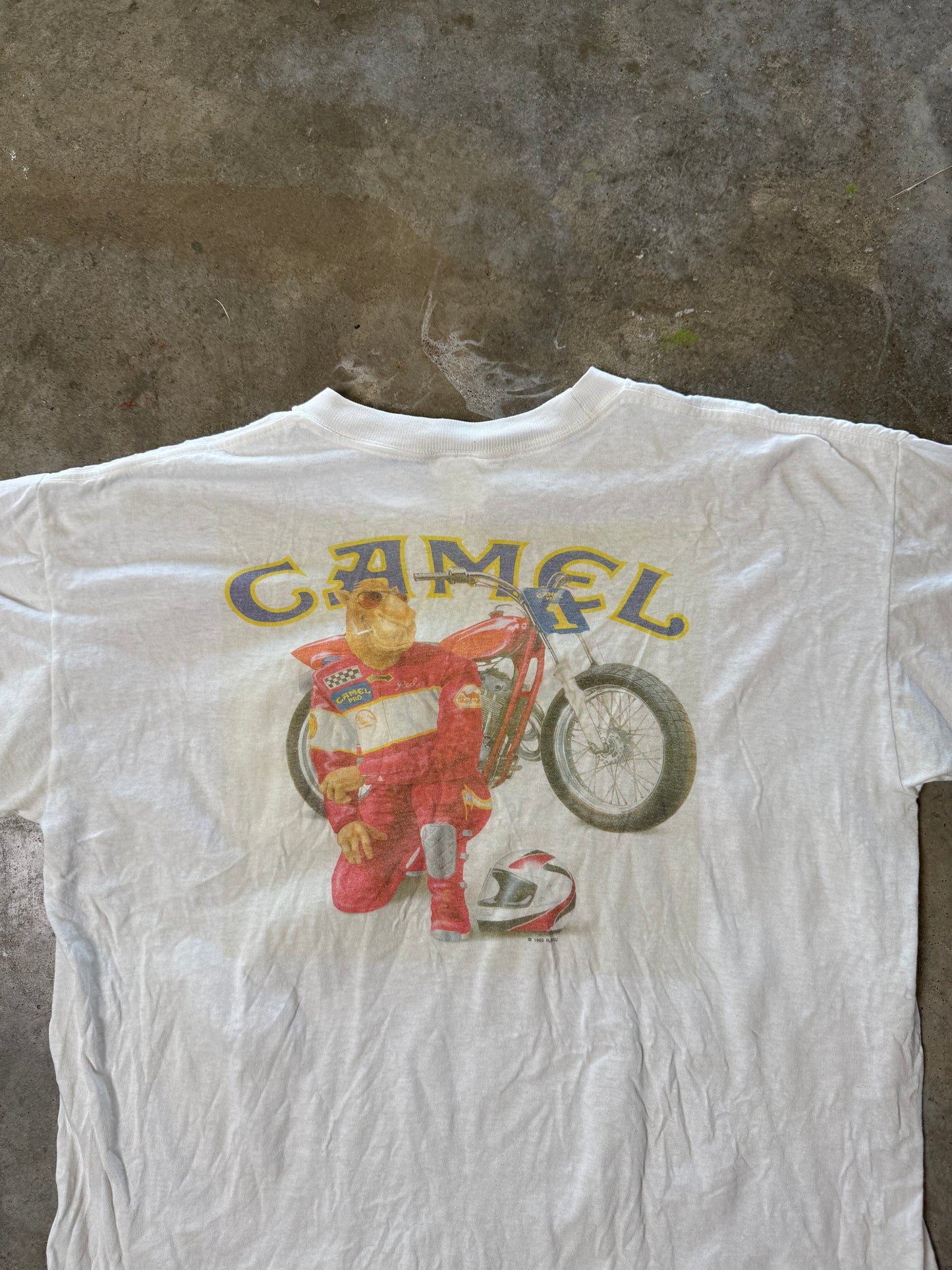 (XL) Vintage Camel Motorsports Tee