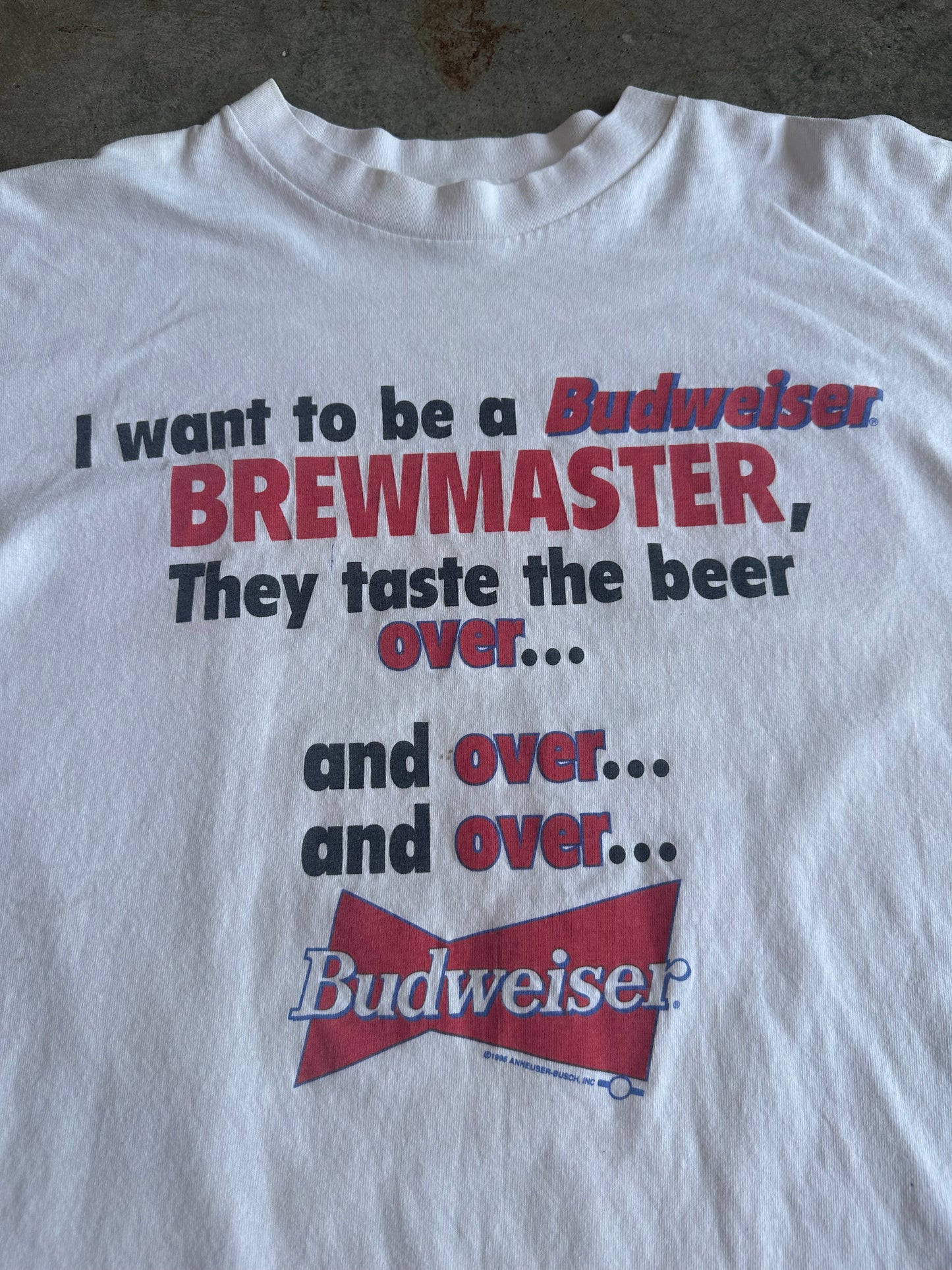 (XL) Vintage Budweiser Tee