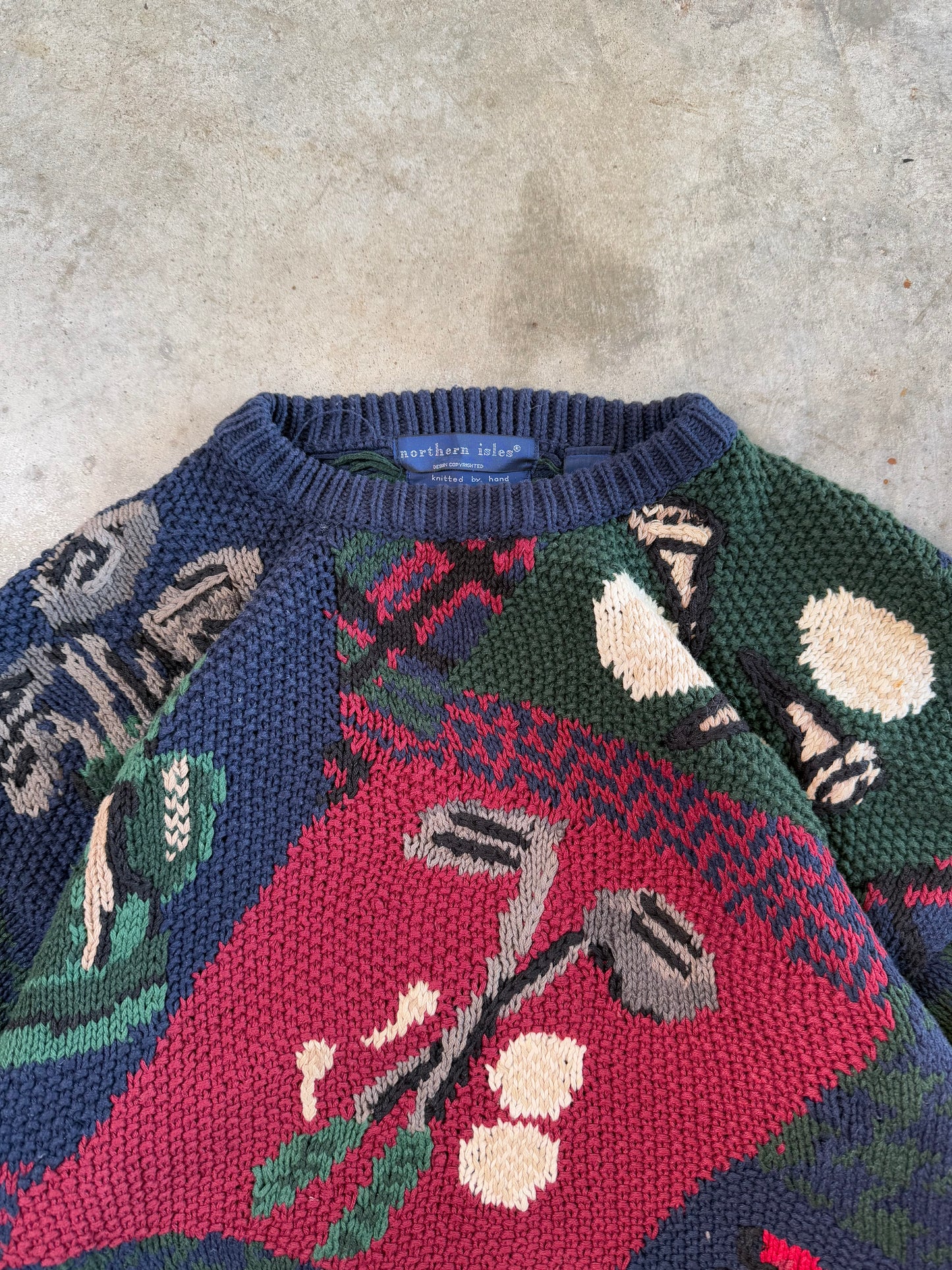 (L) Vintage Golf Sweater