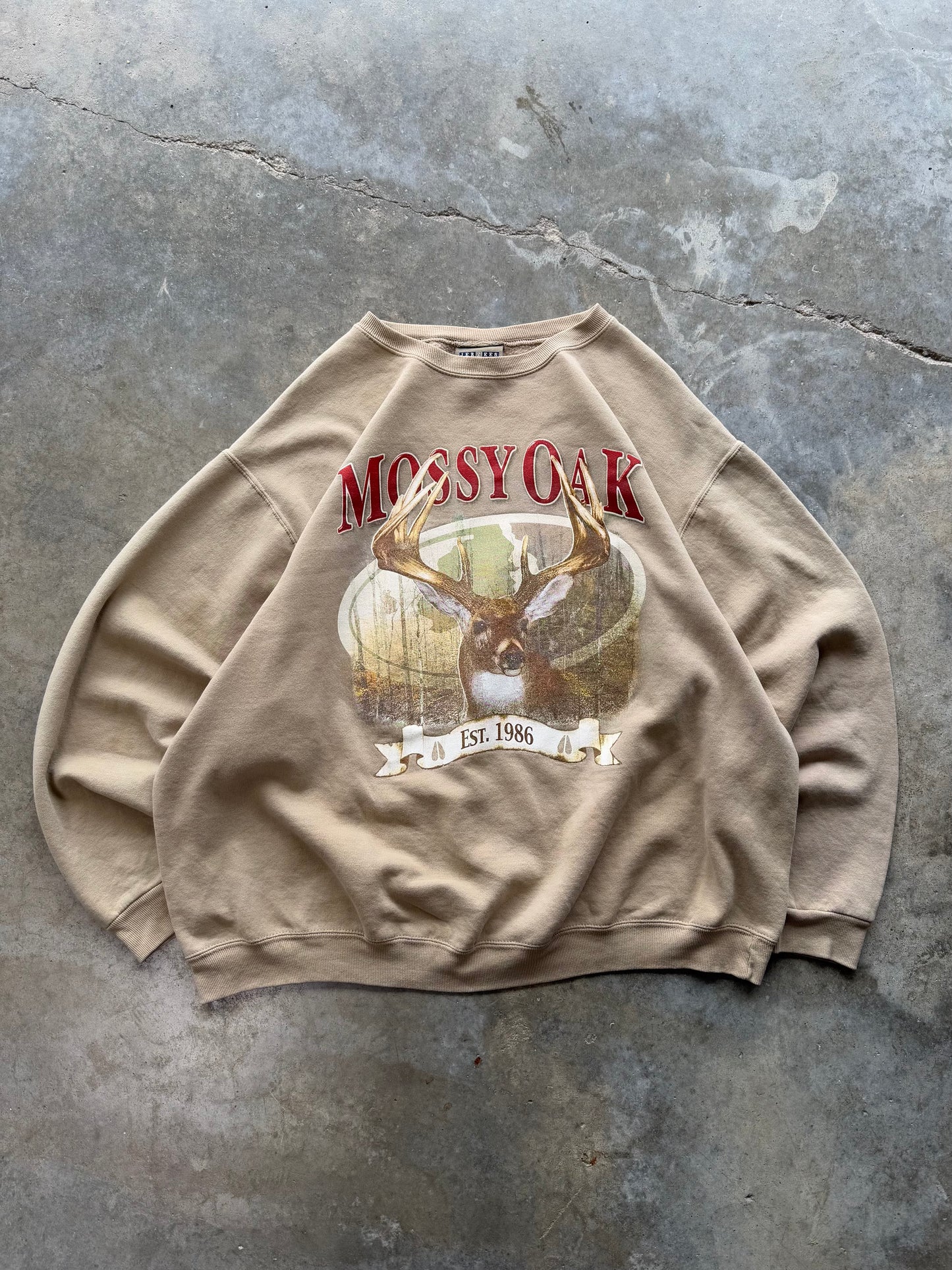 (XL) Vintage Mossy Oak Sweatshirt